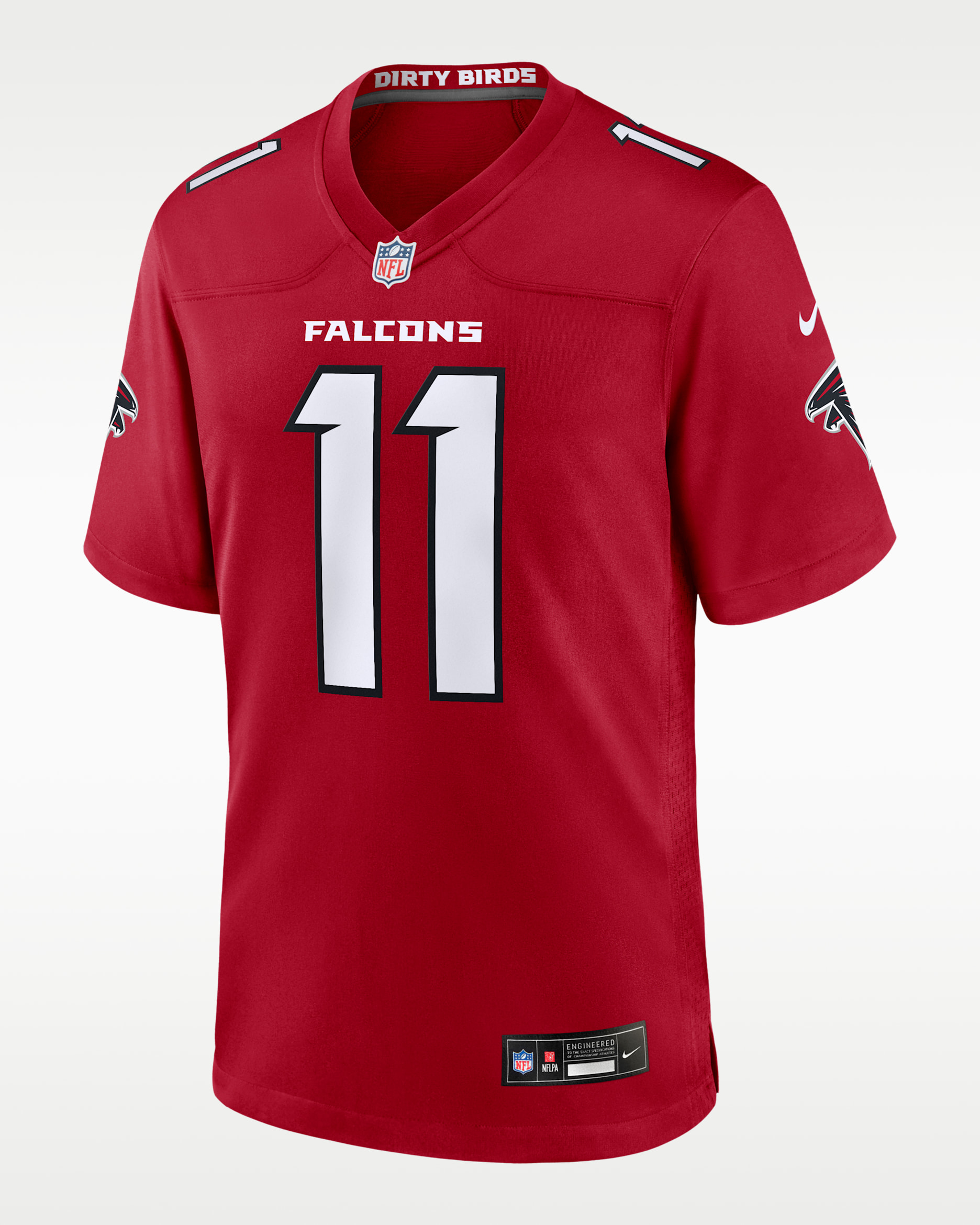 Jalon Walker Atlanta Falcons Men's Nike NFL Game Jersey - Red