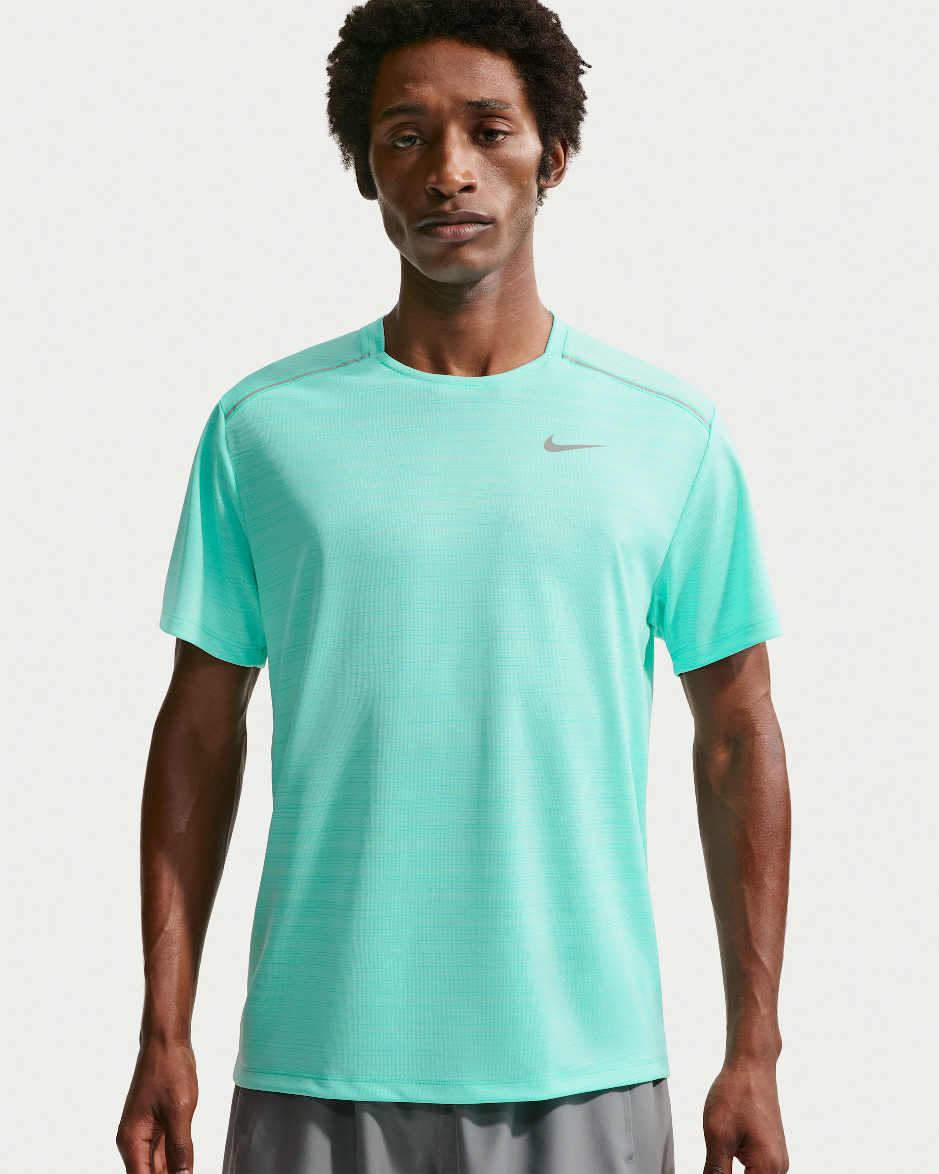 Nike Miler Men's Dri-FIT Short-Sleeve T-Shirt - Hyper Turquoise