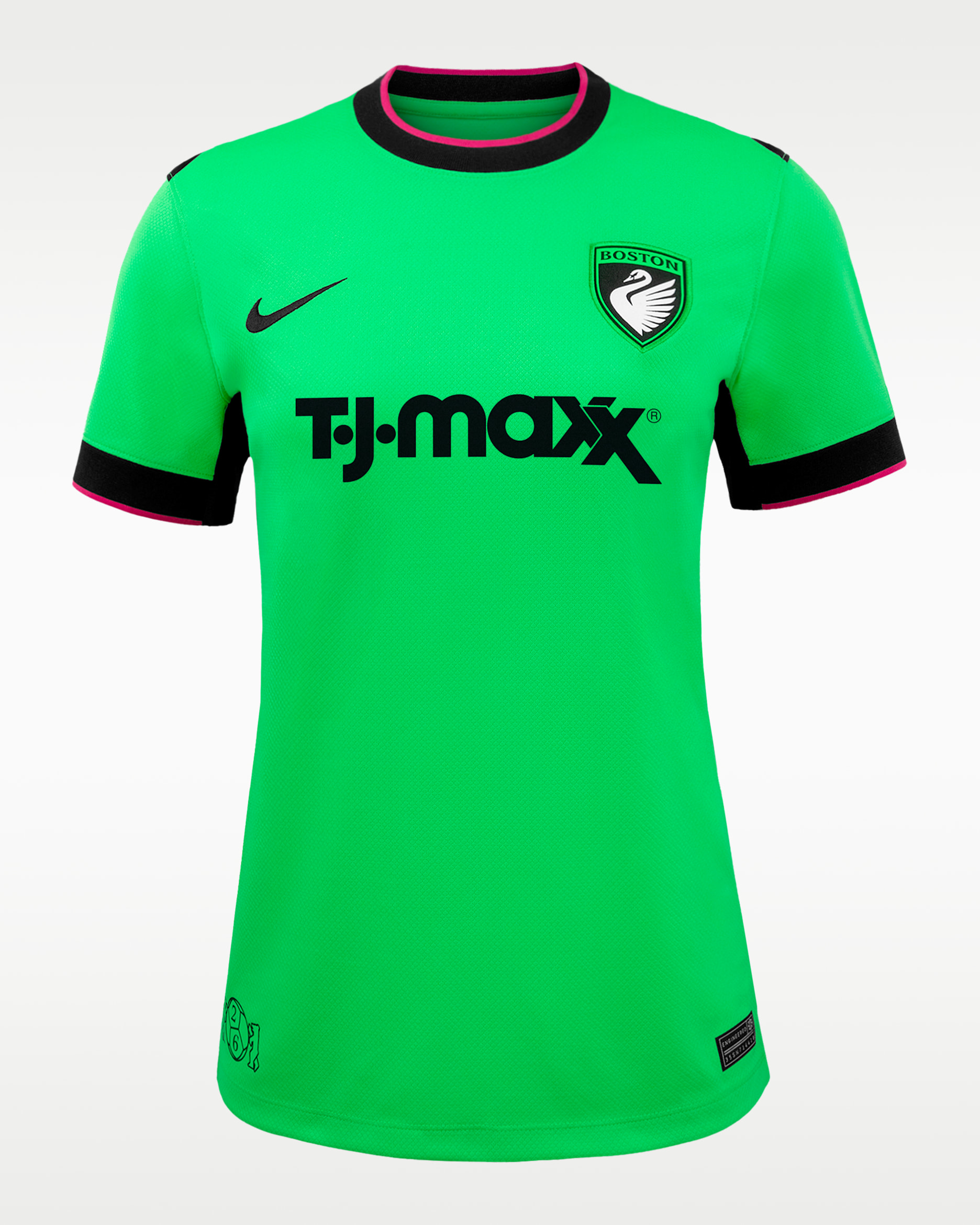 Jorelyn Carabalí Boston Legacy FC Women's Nike NWSL Game Jersey - Green Shock