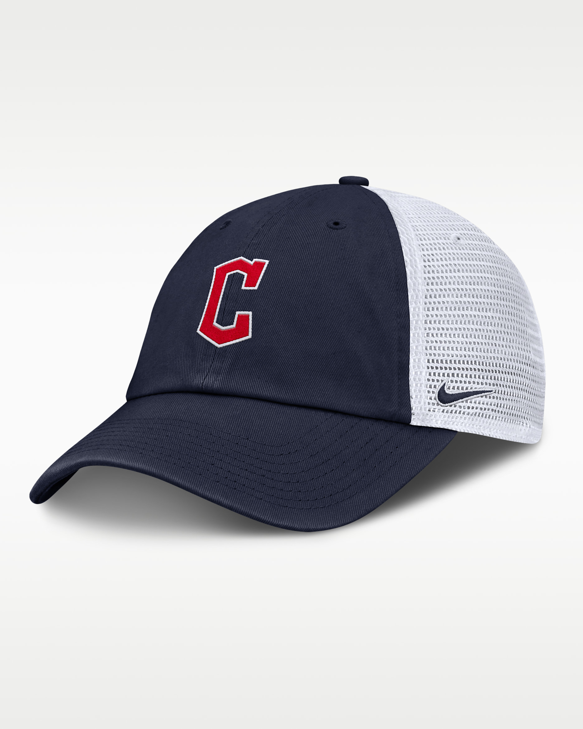 Cleveland Guardians Club Men's Nike MLB Trucker Adjustable Hat - Navy