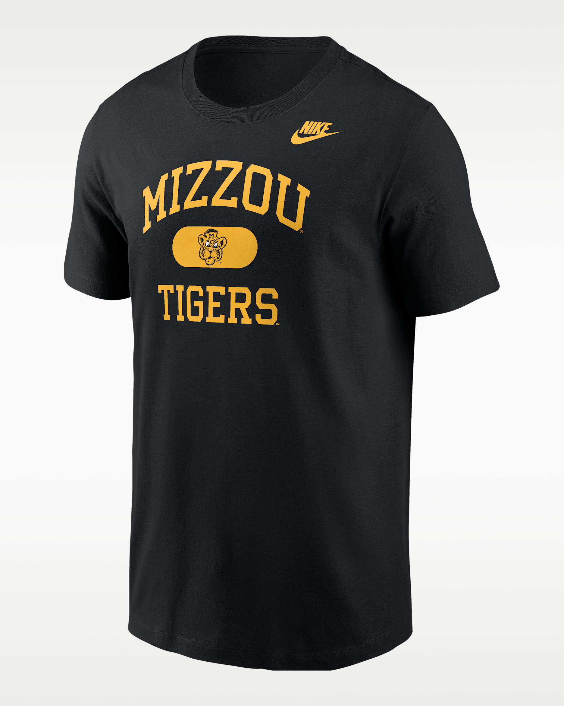 Playera universitaria Nike para hombre Missouri Tigers - Negro