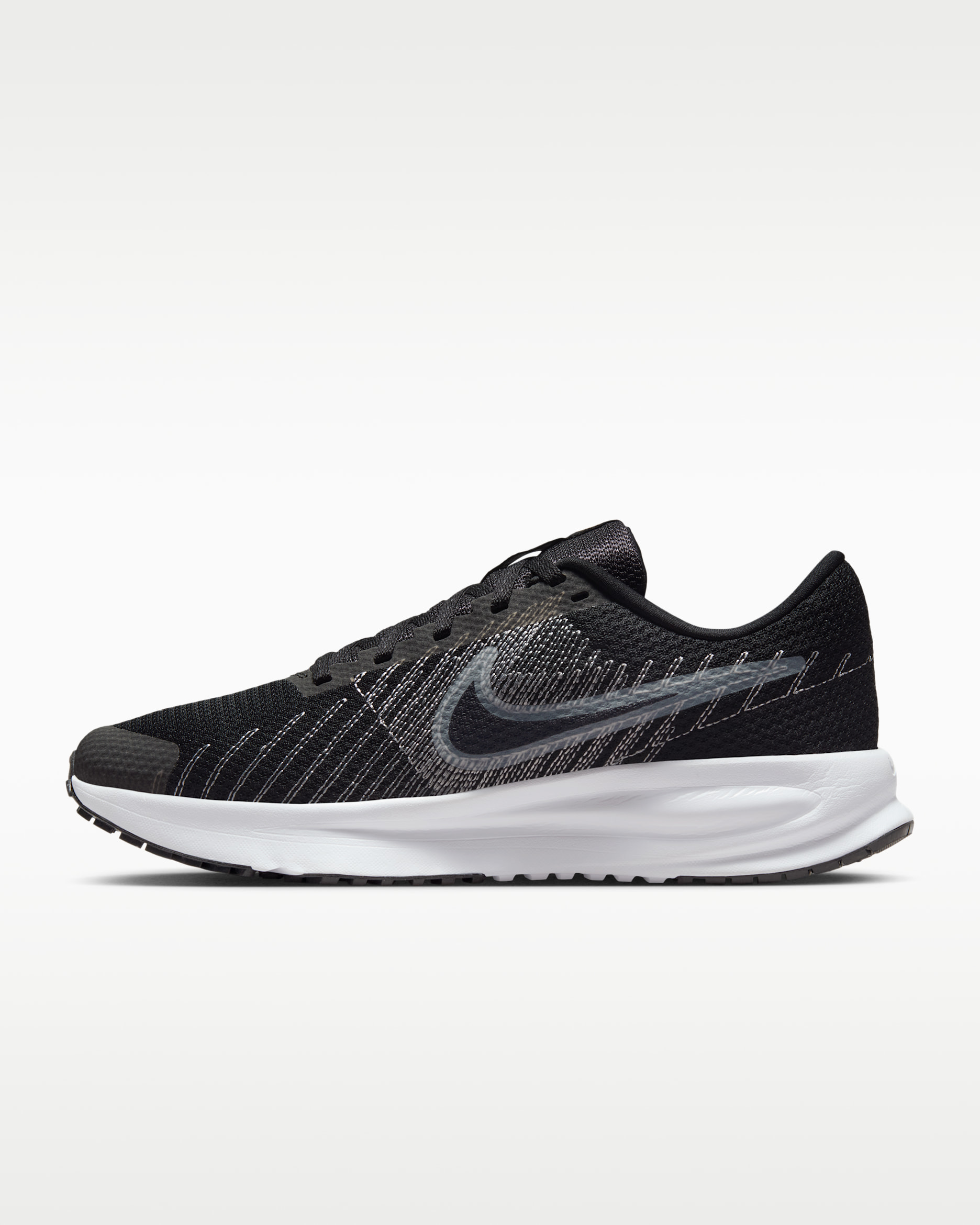 Nike Run Defy Women's Road Running Shoes - Black/Wolf Grey/White