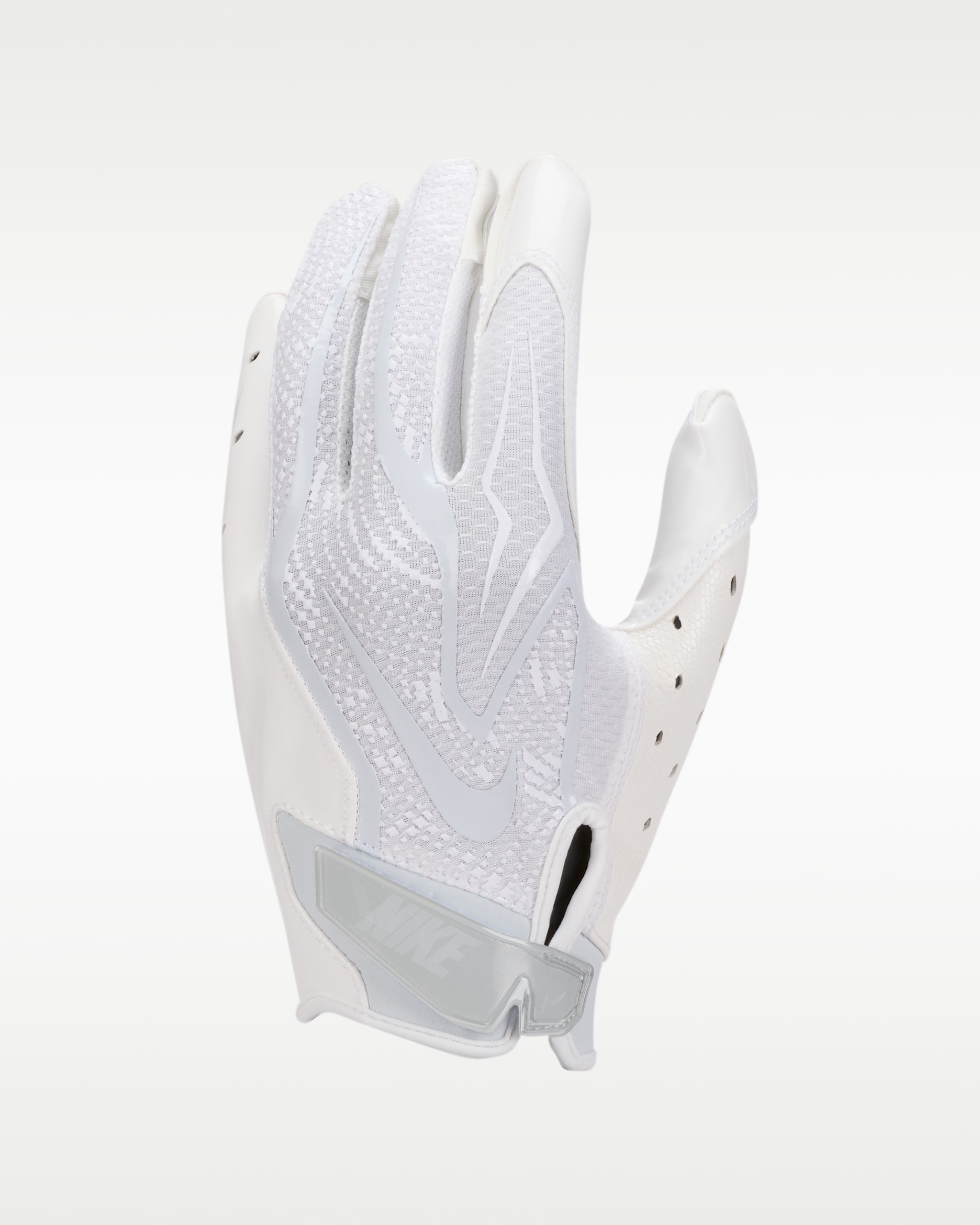 Guantes de fútbol americano (1 par) Nike Vapor Jet 9.0 - Blanco/Platino puro