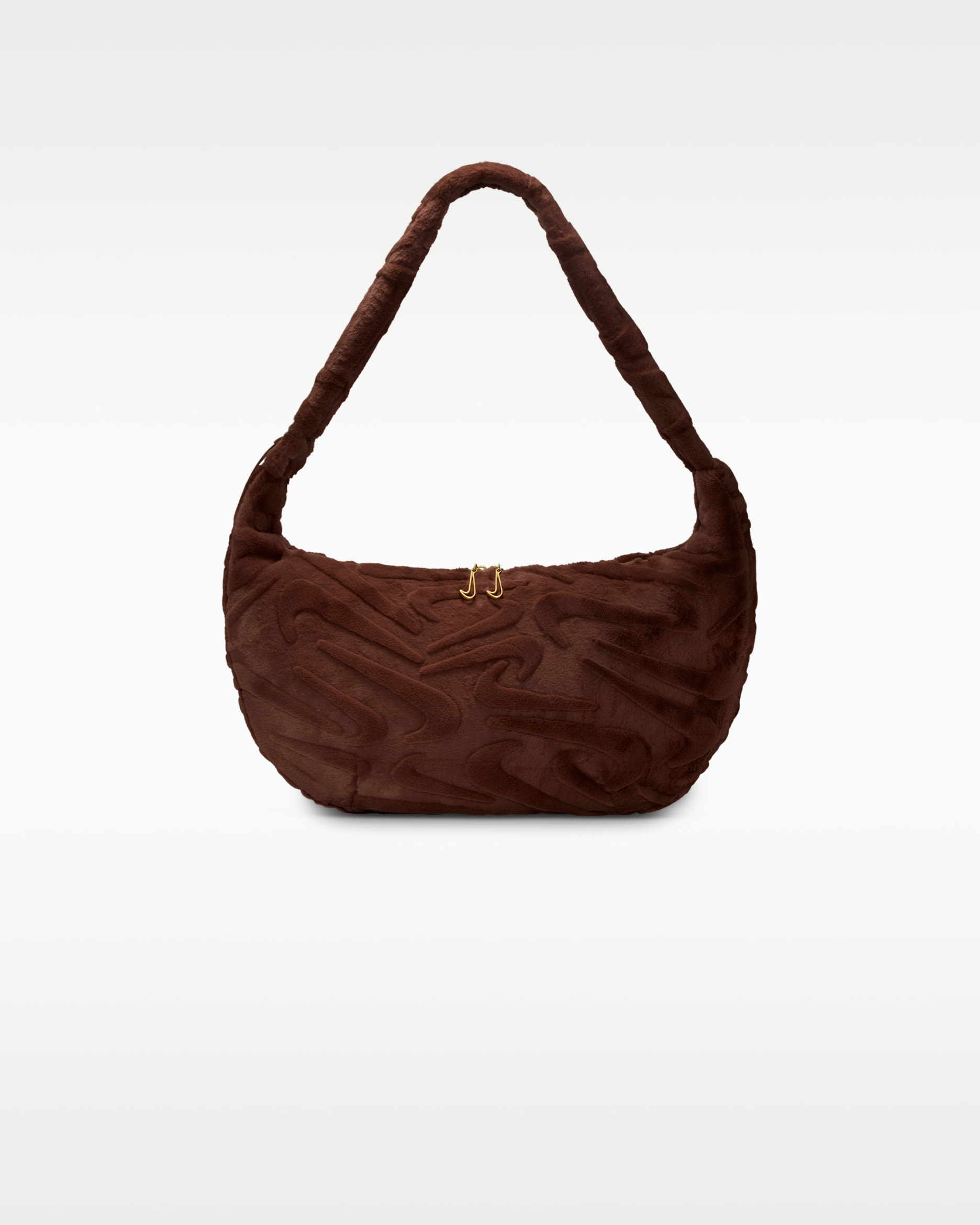 Bolsa Slouchy de piel sintética (19 l) Nike Sportswear - Marrón fauna/Marrón fauna