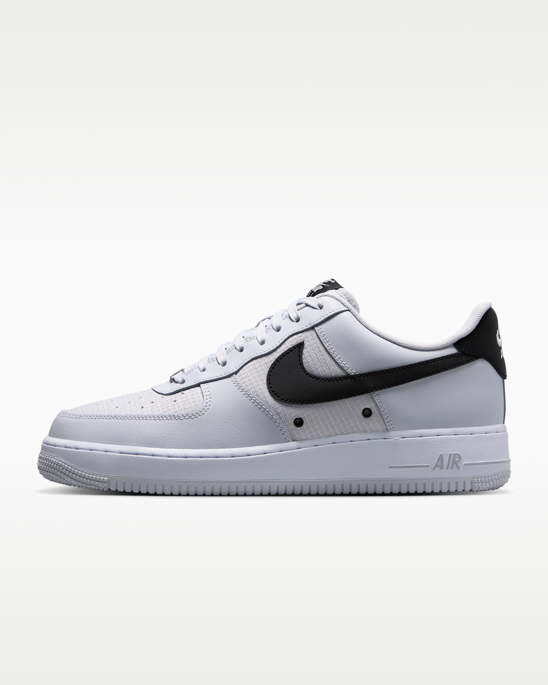 Nike Air Force 1 '07 LV8 Men's Shoes - Geyser Grey/White/Black