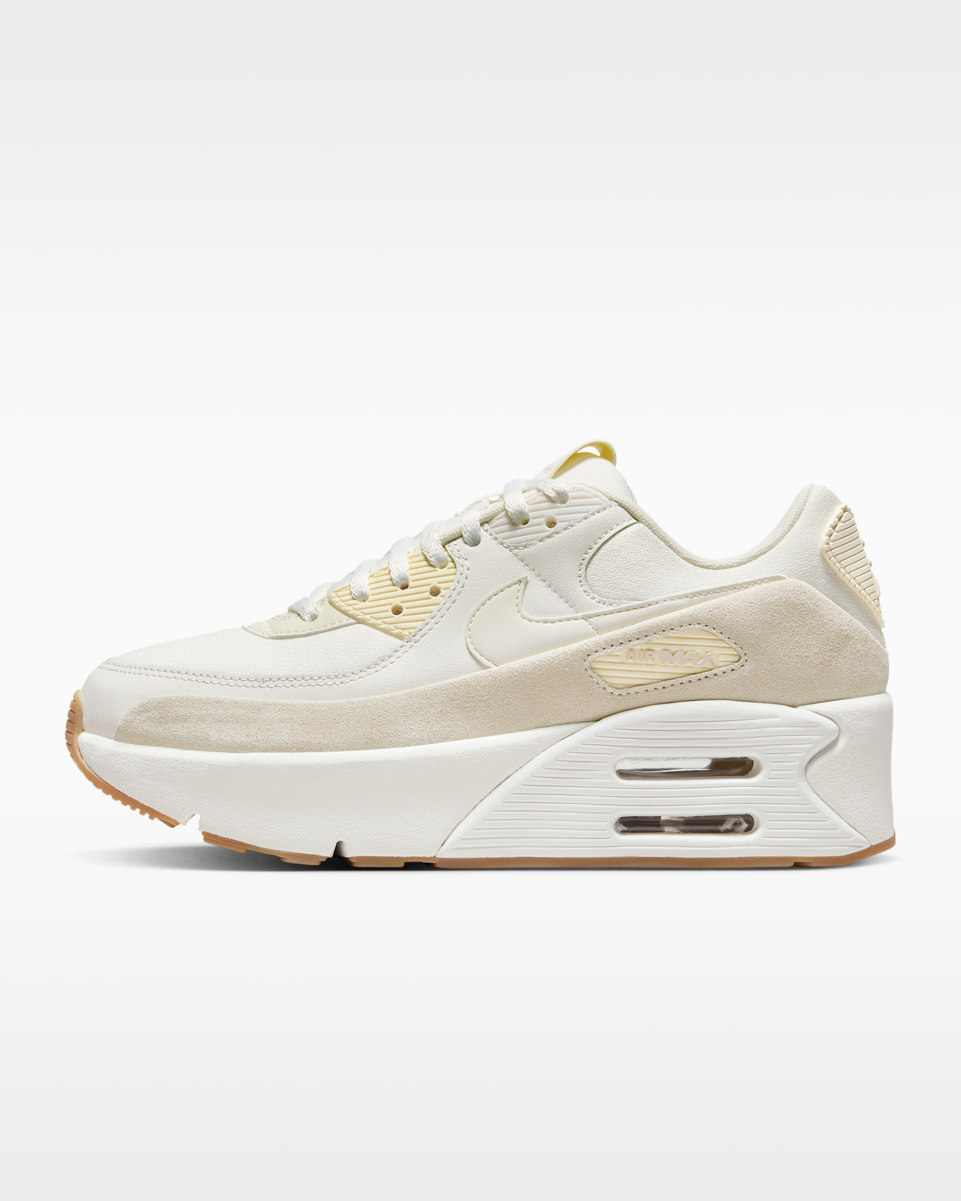Nike Air Max 90 LV8 Women's Shoes - Sail/Phantom/Light Orewood Brown/Sail