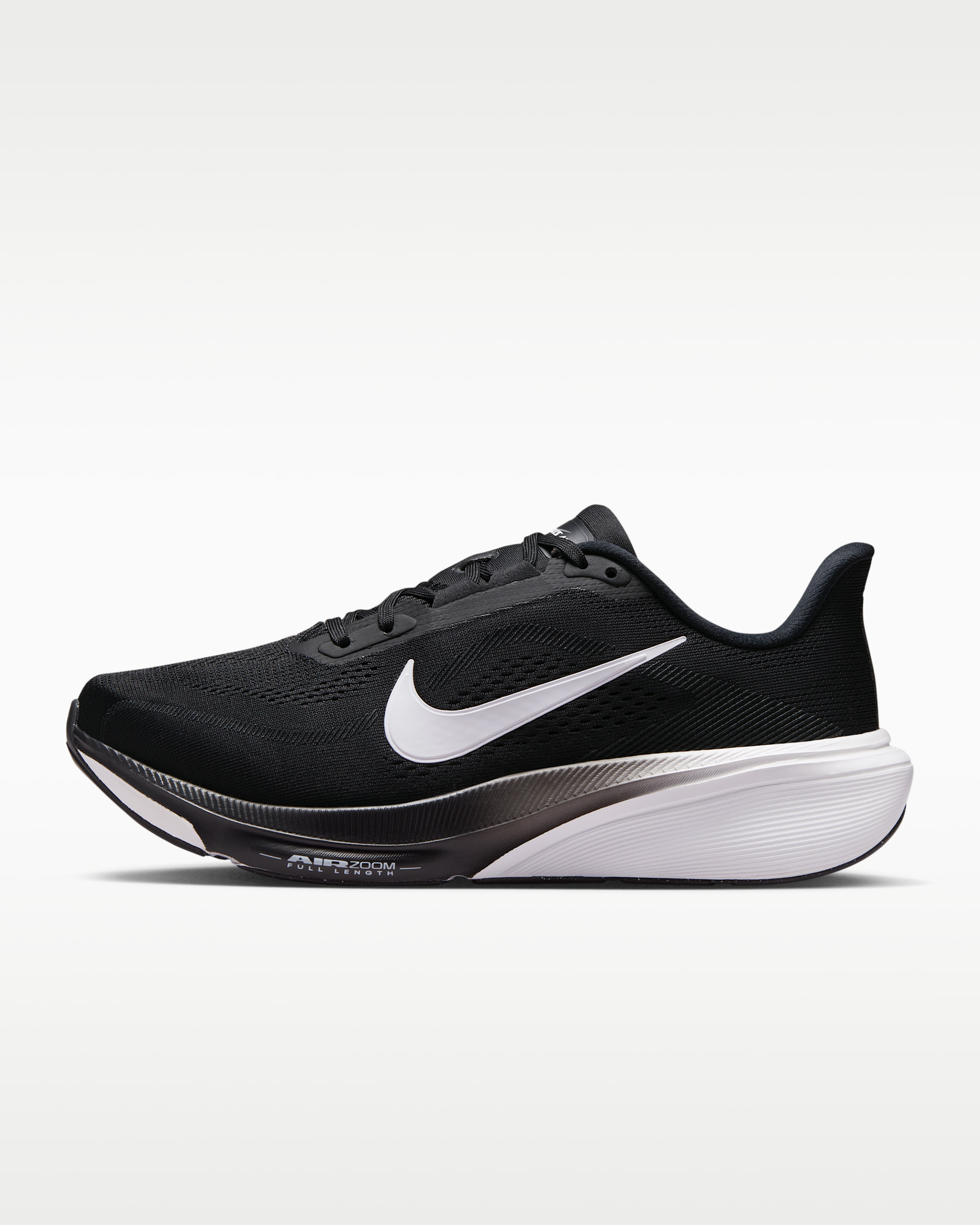 Nike Pegasus 42 Women's Road-Running Shoes (Wide) - Black/Iron Grey/White