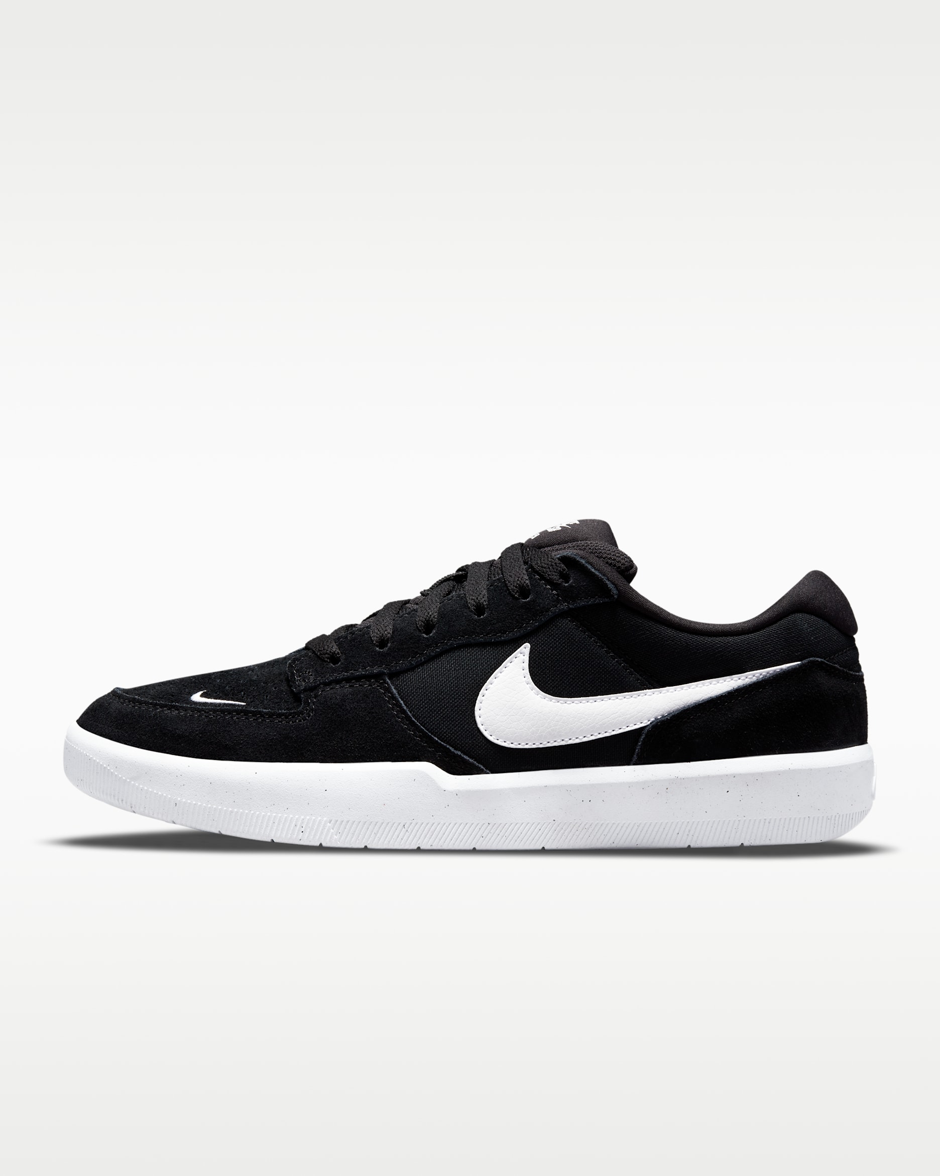 Tenis de skateboarding Nike SB Force 58 - Negro/Negro/Blanco