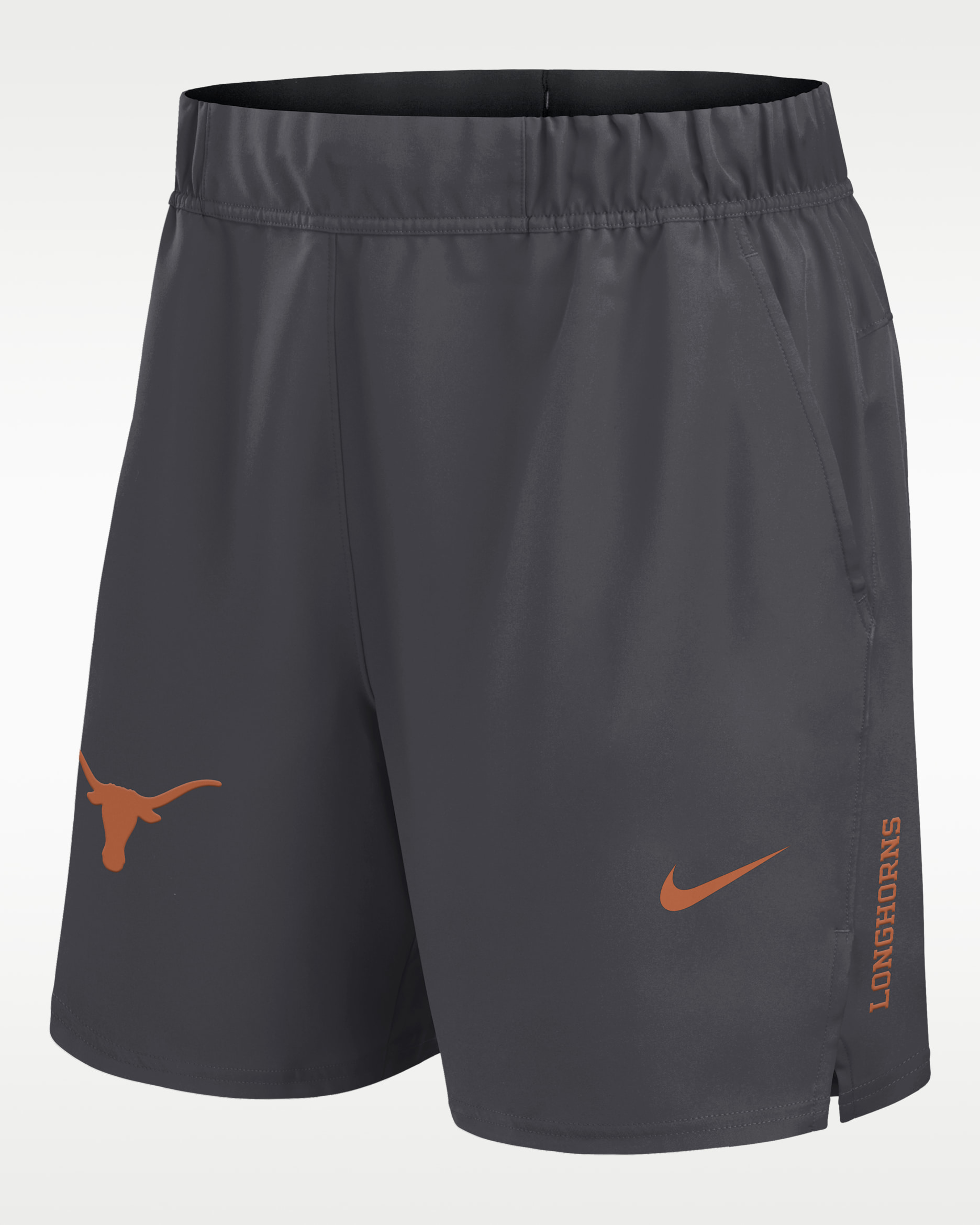 Shorts universitarios Nike Dri-FIT para hombre Texas Primetime Victory Primary Logo - Gris