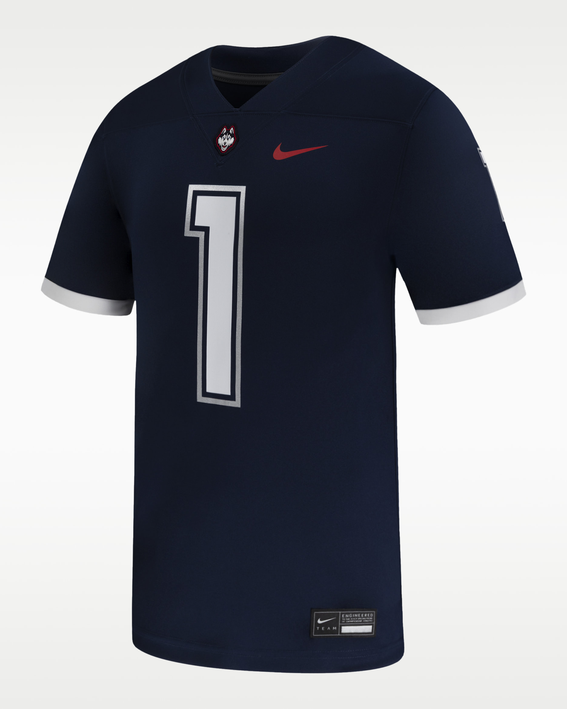 UConn Men's Nike College Football Replica Jersey - College Navy