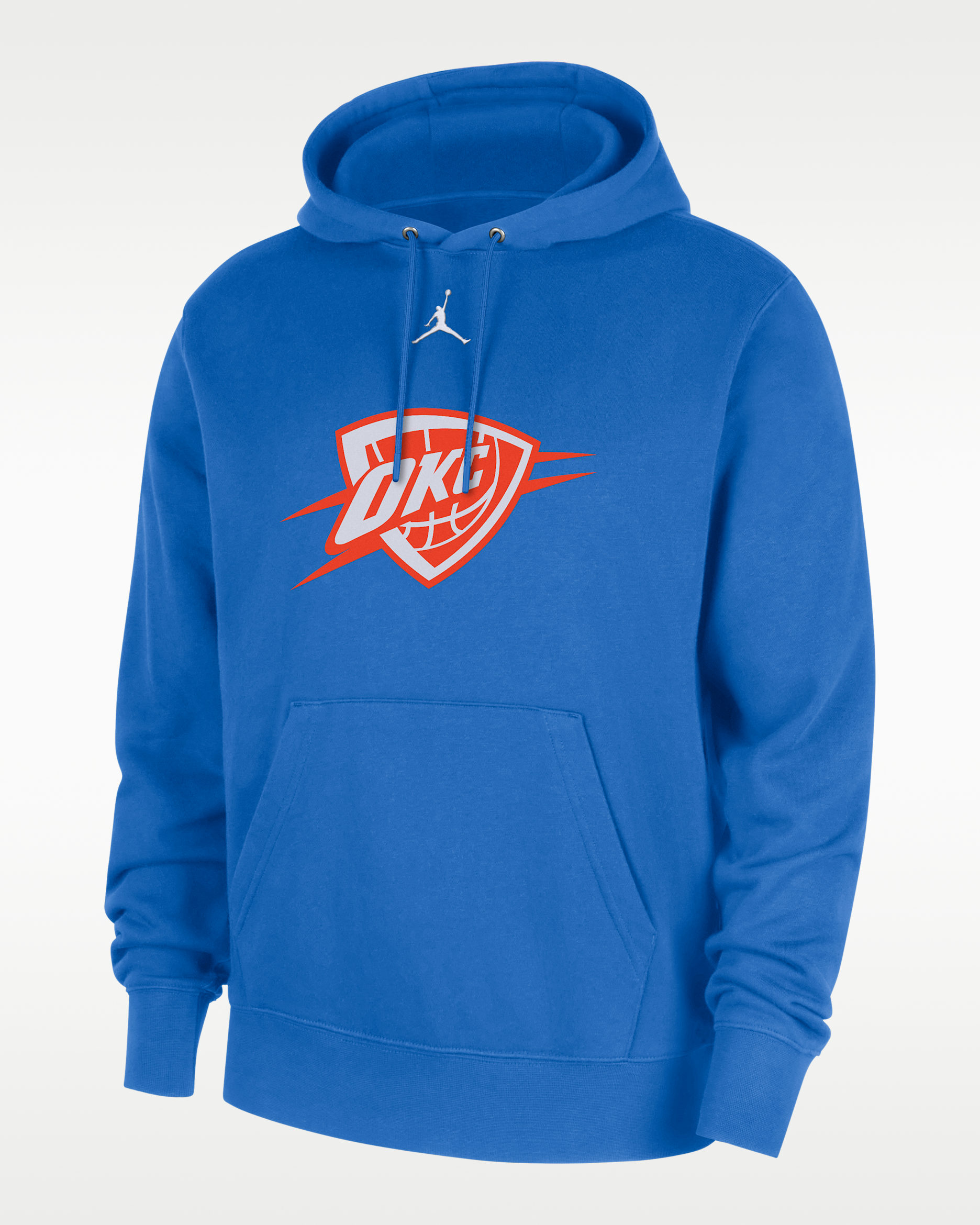 Oklahoma City Thunder Men's Club Fleece Pullover Hoodie - Signal Blue