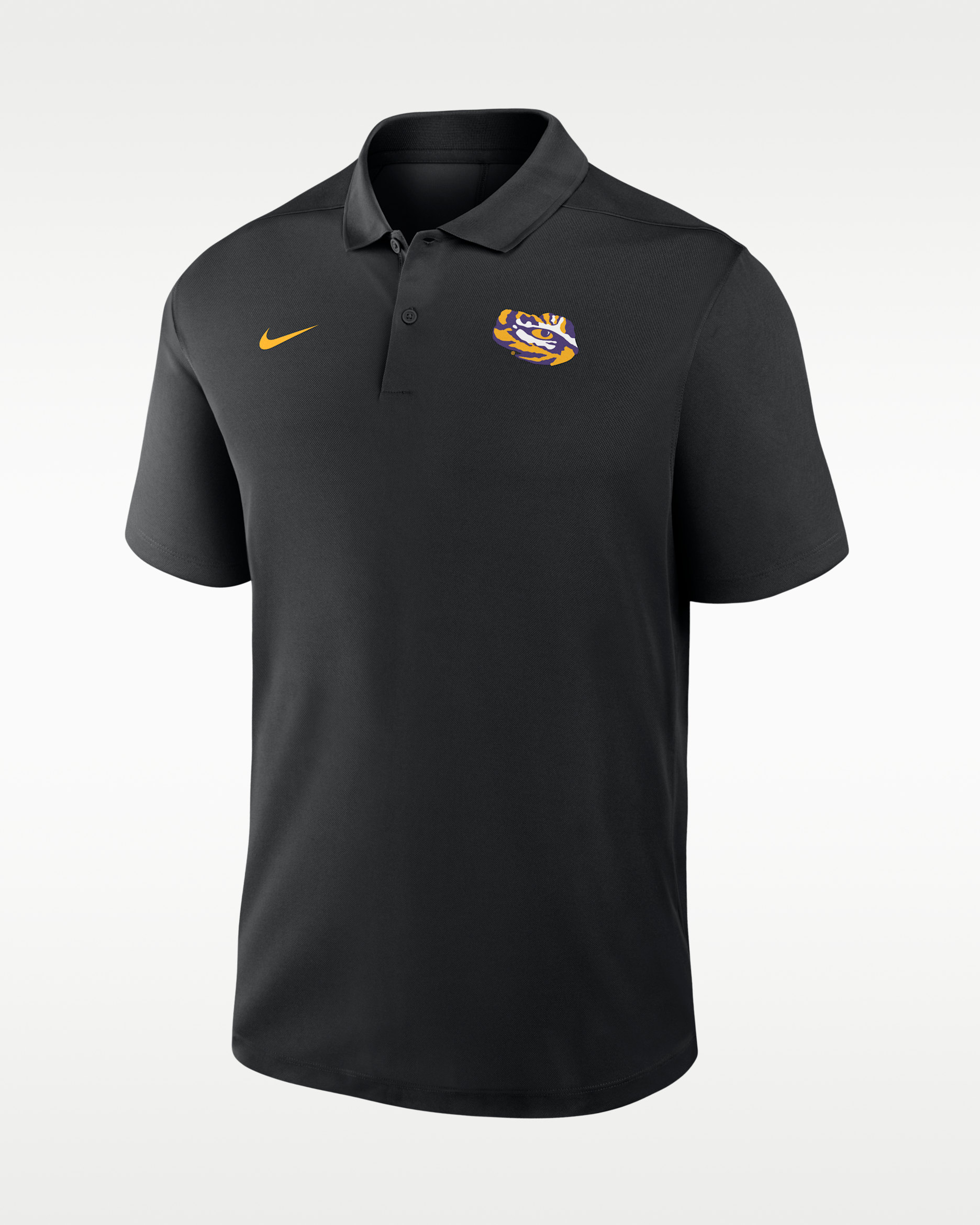LSU Victory Men's Nike Dri-FIT College Polo - Black