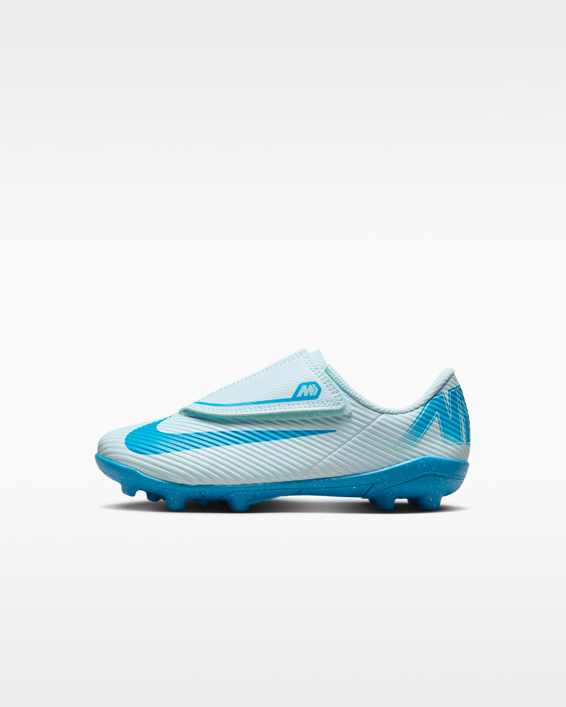 Nike Jr. Mercurial Vapor 16 Club 小童多種場地低筒足球釘鞋 - Glacier Blue/Blue Orbit