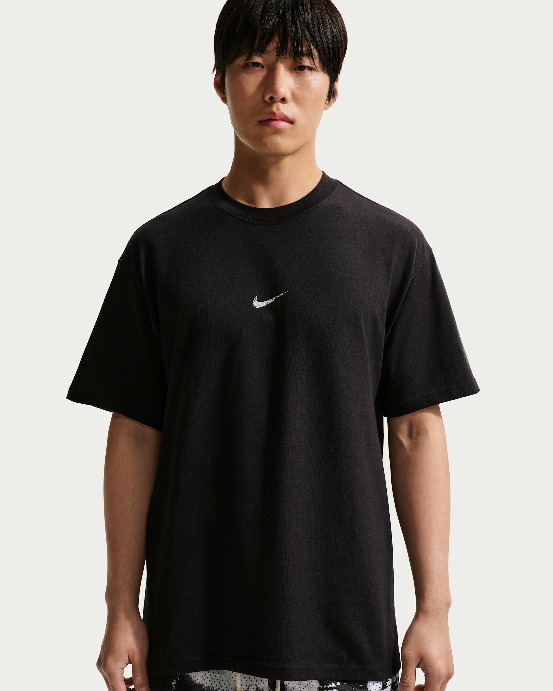 Nike Basketball-T-shirt til mænd - sort