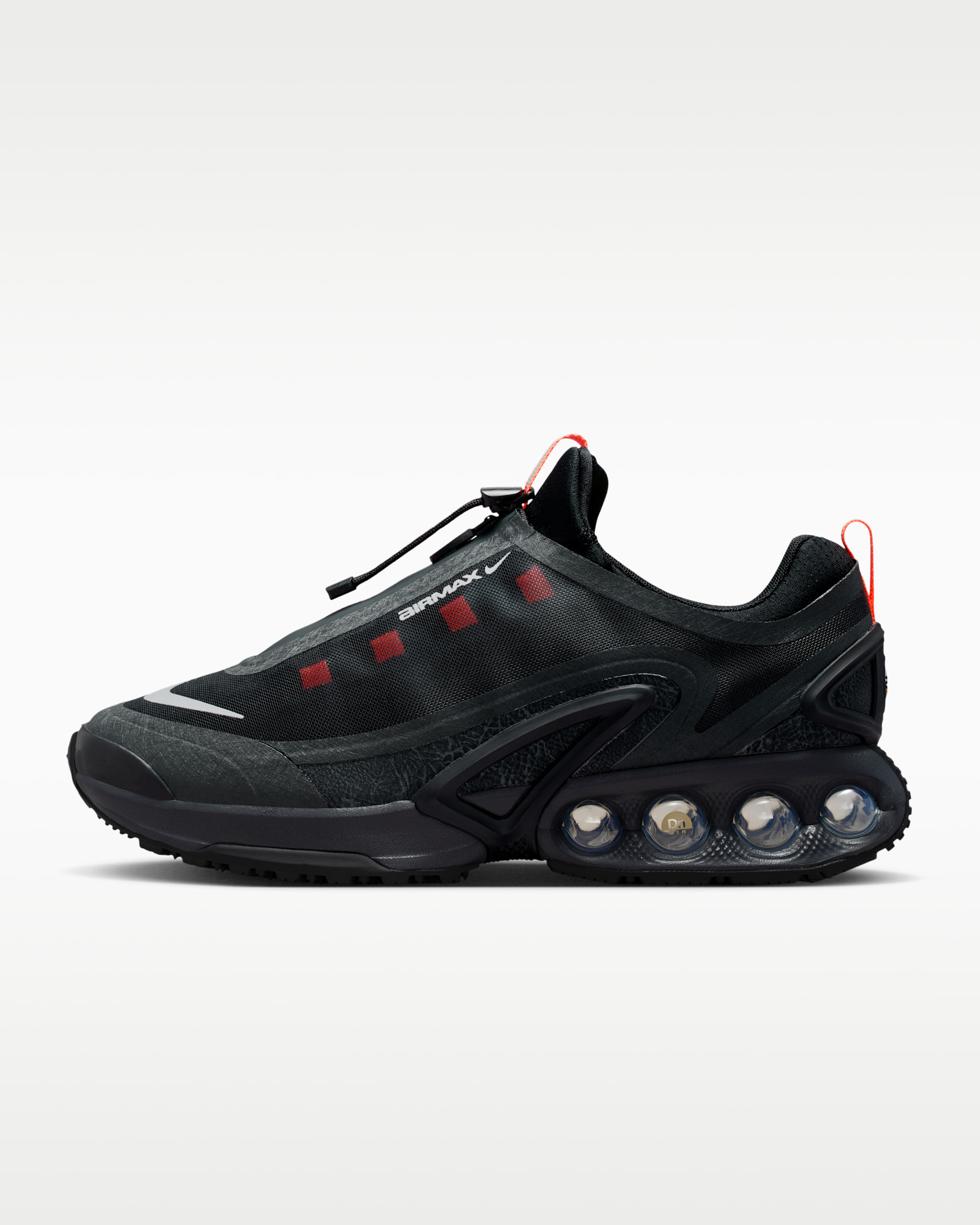 Nike Air Max Dn Roam Men's Shoes - Off-Noir/Orange Pulse/Black/Metallic Silver