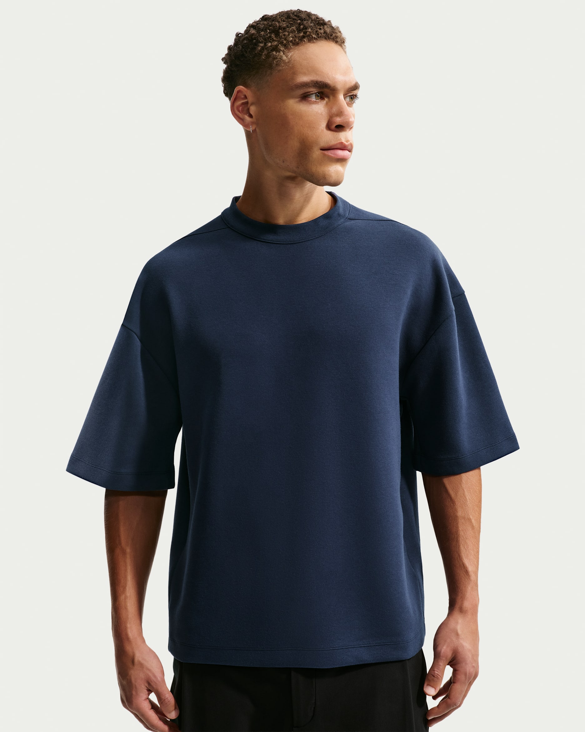 Nike 24.7 ImpossiblySoft Men's Dri-FIT Short-Sleeve Top - Obsidian/Black/Dark Obsidian
