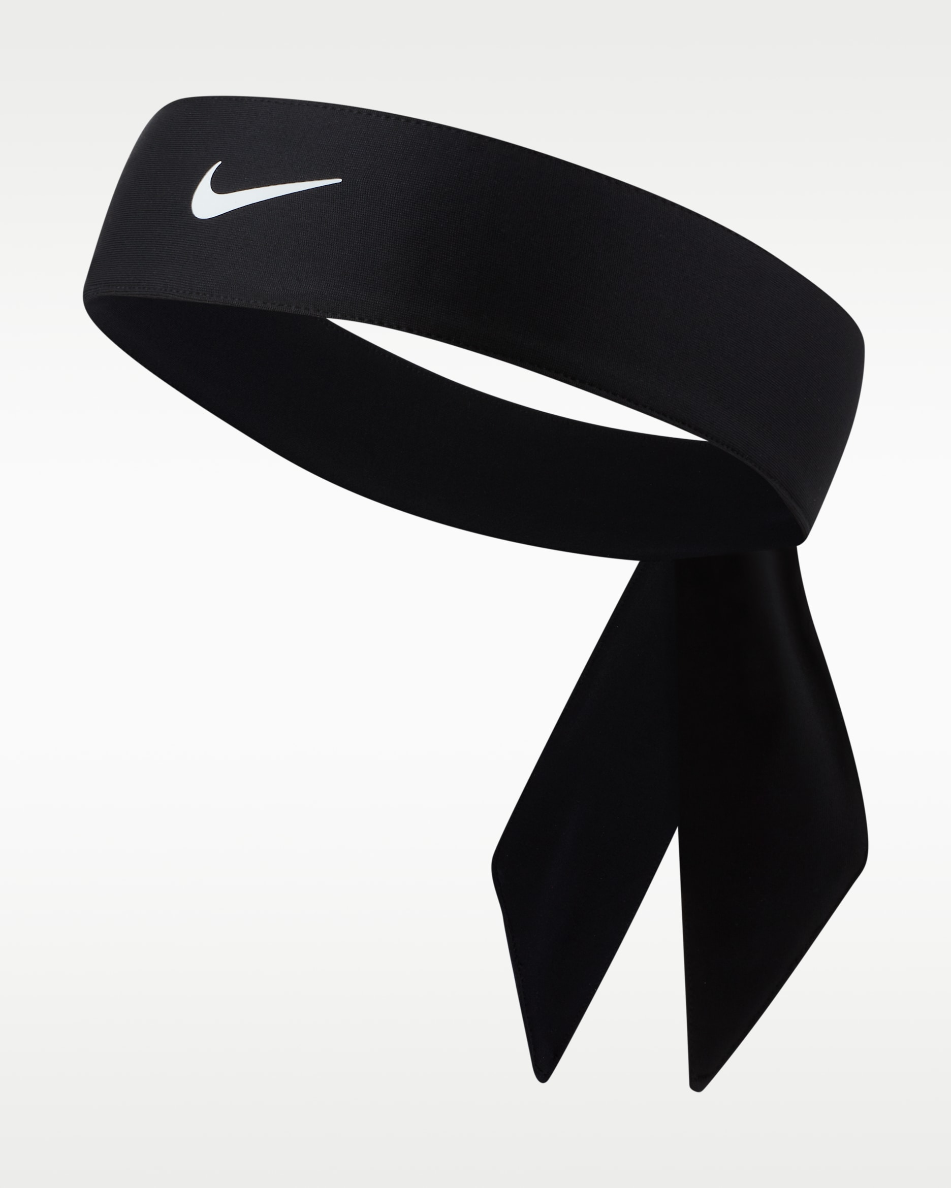Tennispannband NikeCourt för kvinnor - Svart/Vit/Vit