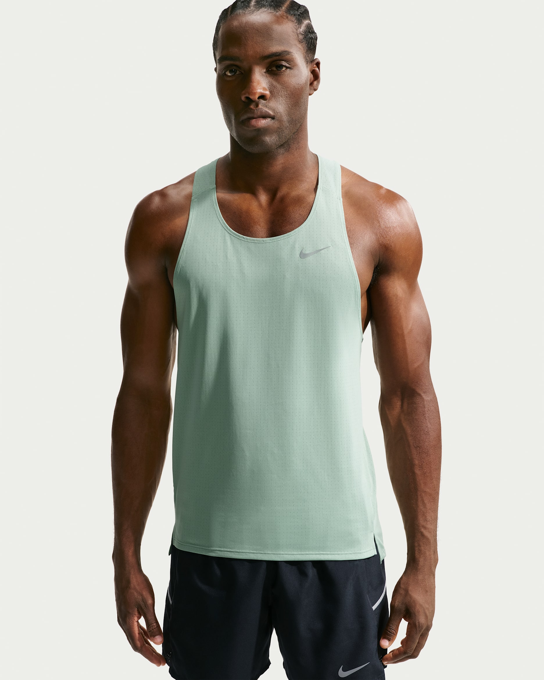 Ανδρική φανέλα για τρέξιμο Dri-FIT Nike Fast - Steam