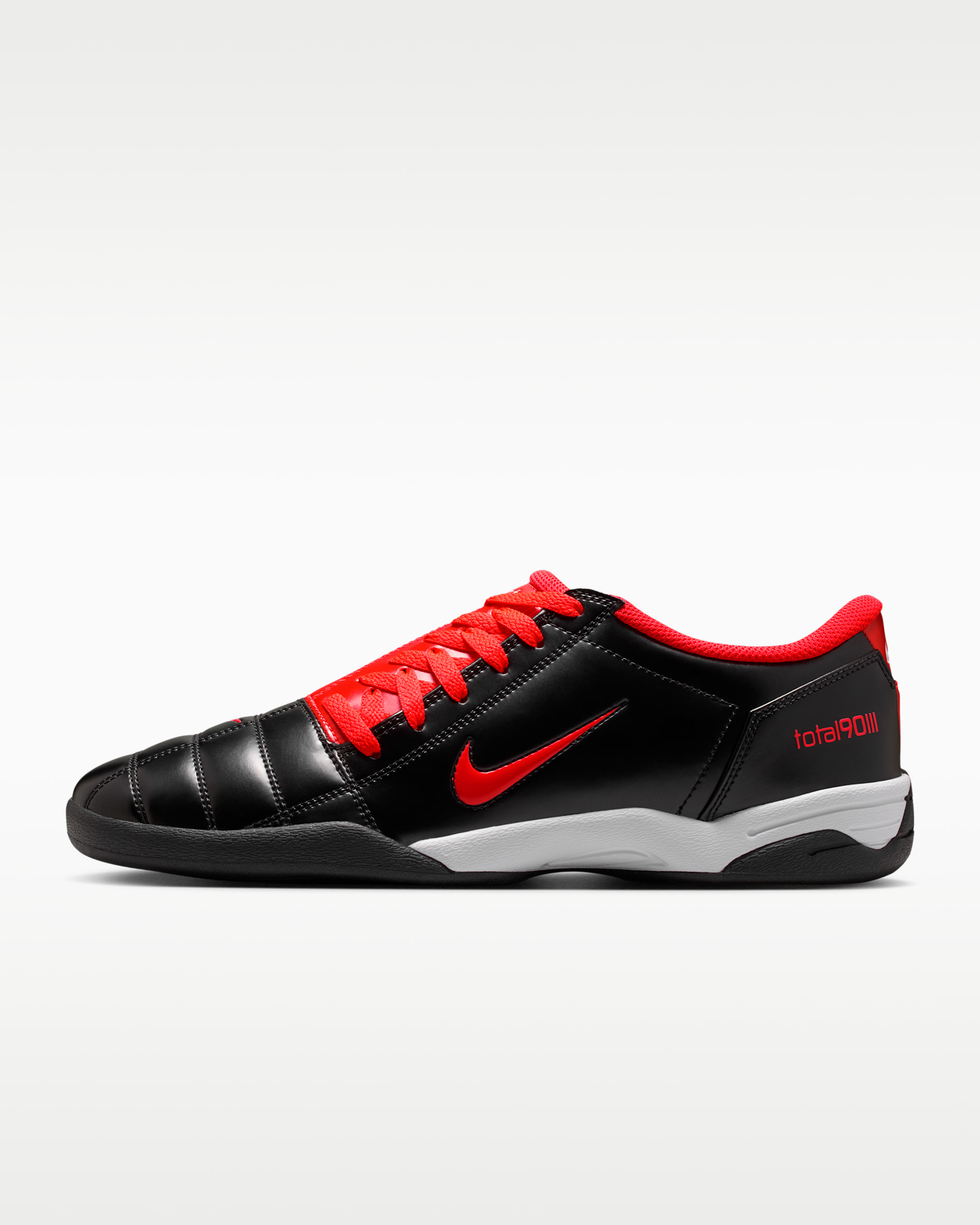Tenis para hombre Nike Total 90 - Negro/Blanco/Negro/Carmesí brillante