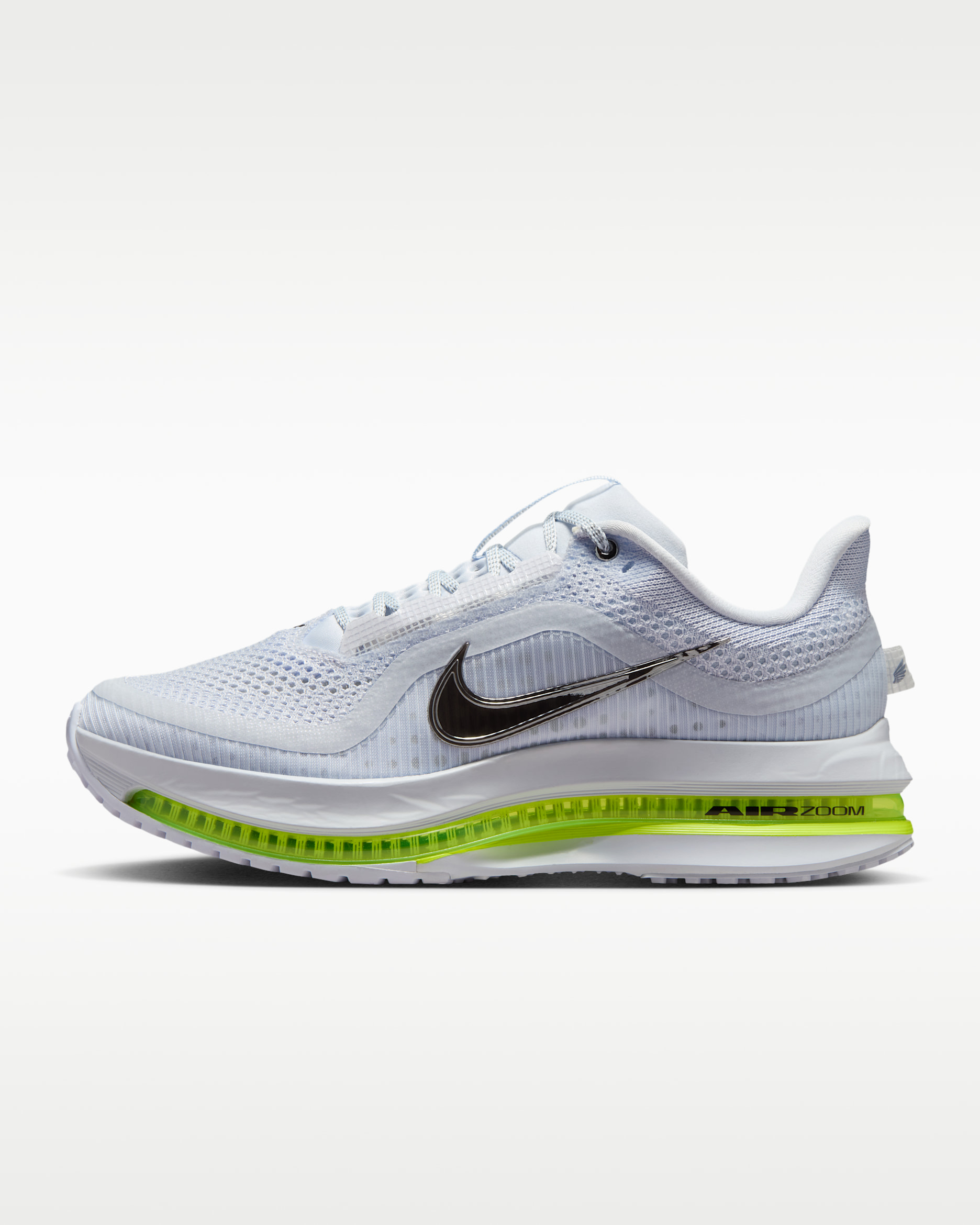 Tenis de correr en pavimento para mujer Nike Pegasus Premium - Gris fútbol/Volt/Negro/Plata metalizado