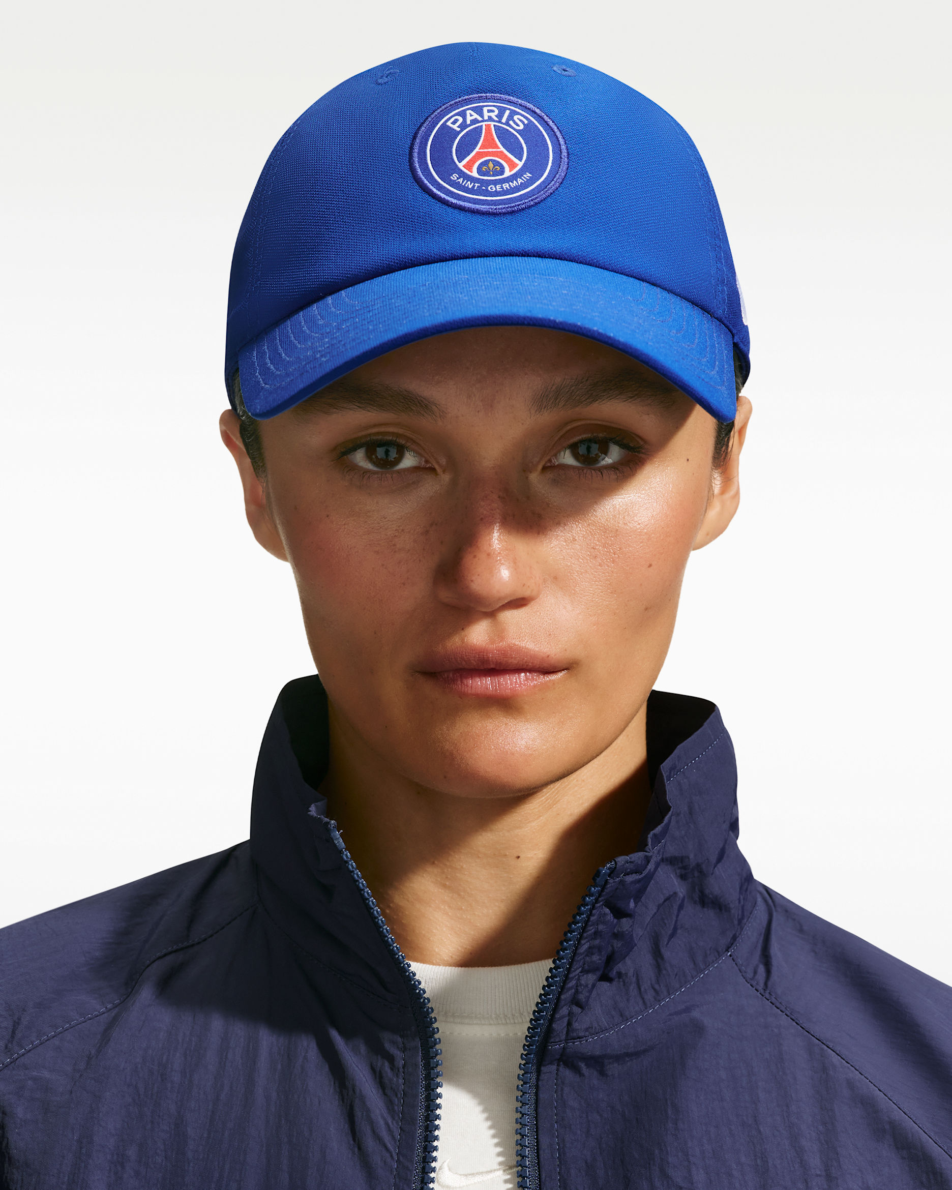 Paris Saint-Germain 2026/27 Nike Club Cap Poly 5P - Old Royal/Weiß