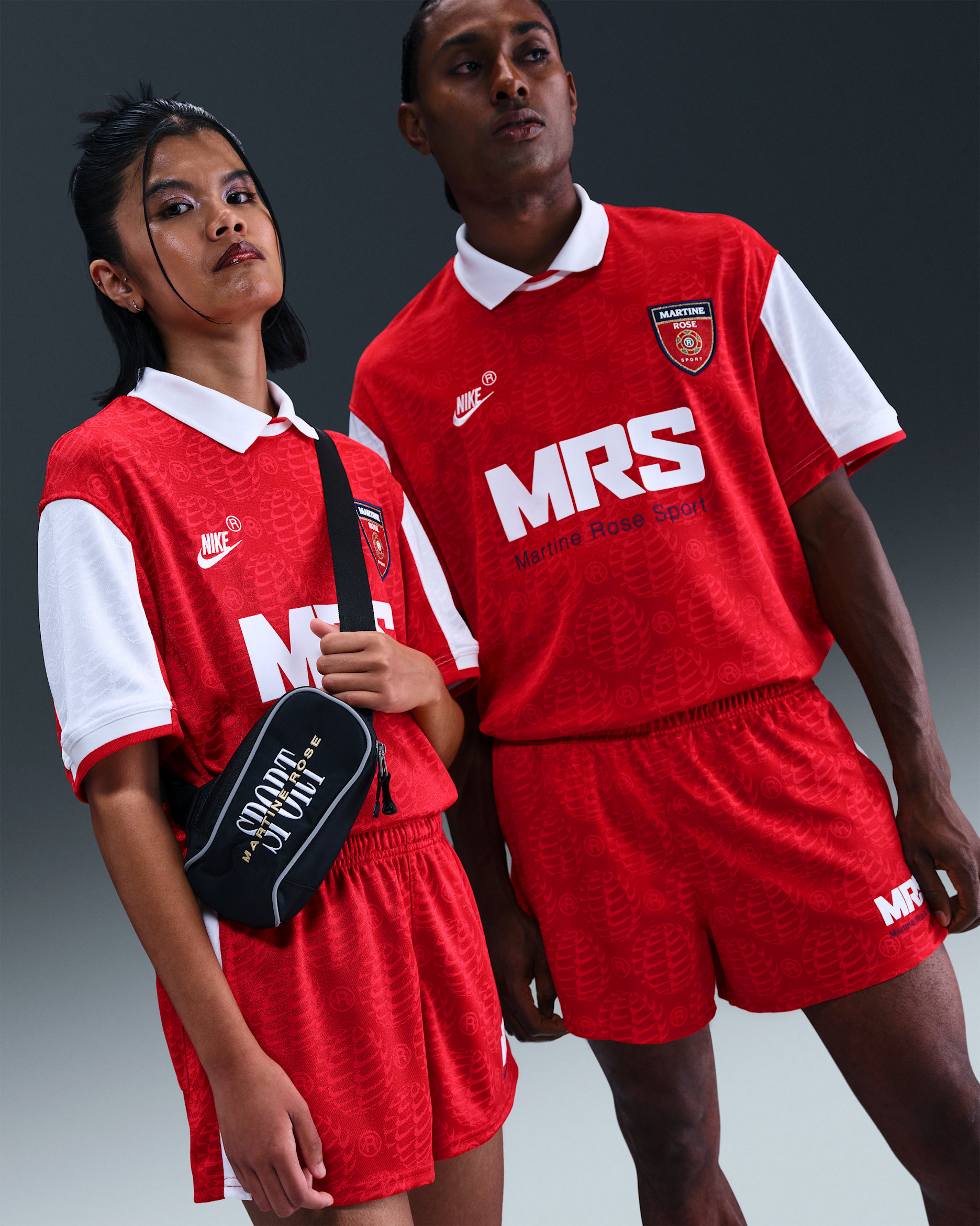 Nike x Martine Rose Sport Men's Jersey - University Red/White