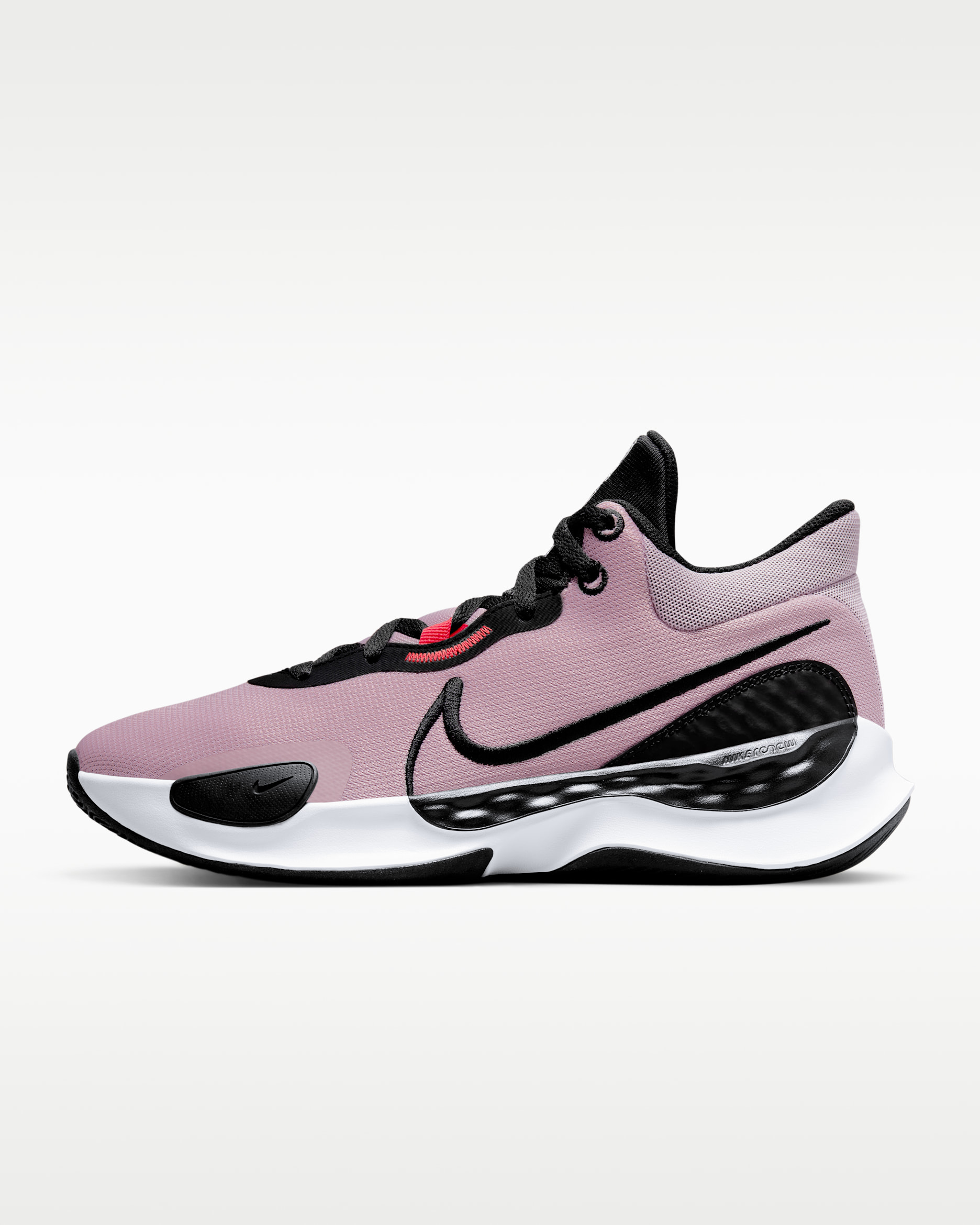 Nike Elevate 3 Basketball Shoes - Plum Fog/Doll/University Red/Black