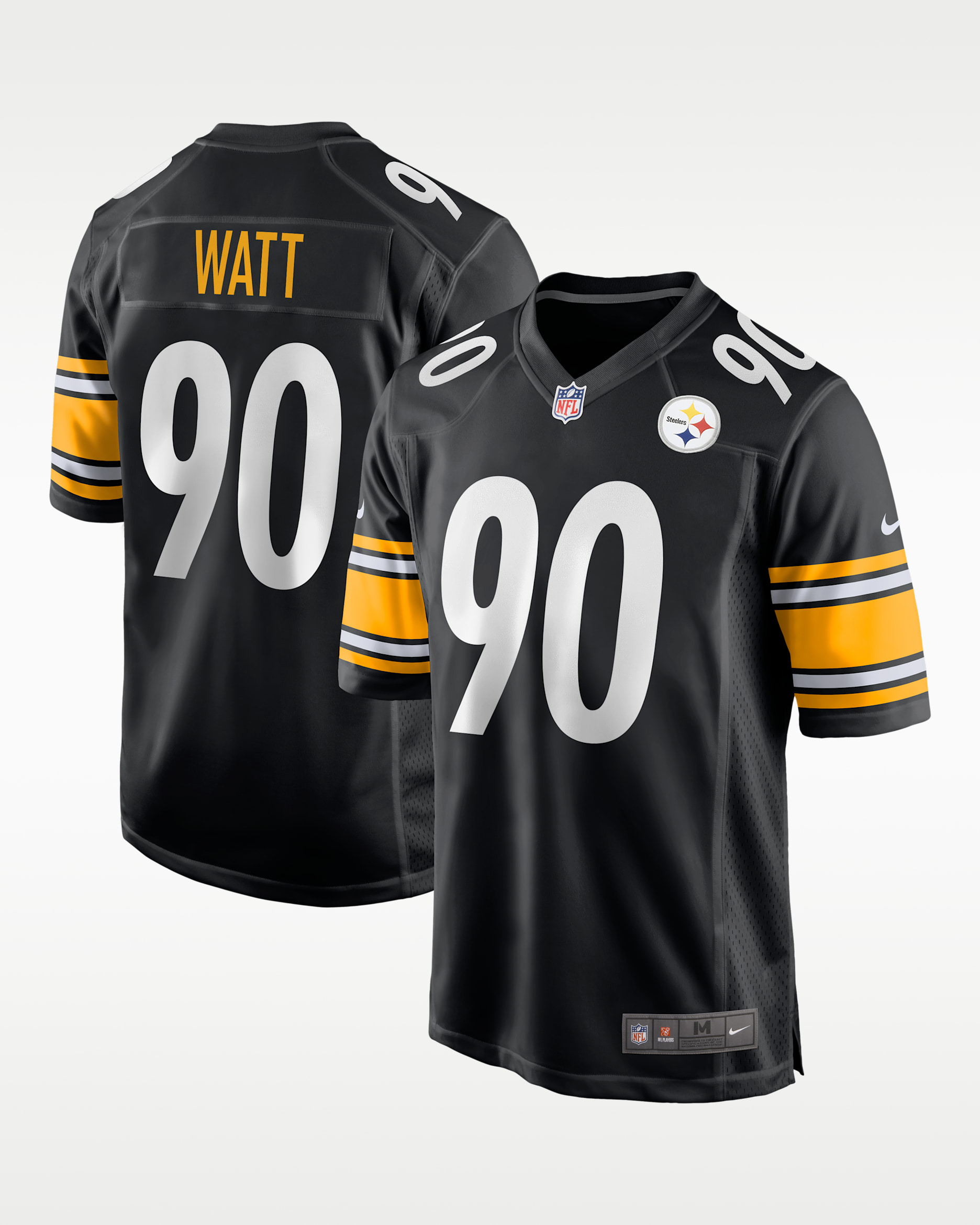 NFL Pittsburgh Steelers (T.J. Pittsburgh Steelers (T.J. Watt) pour homme - Noir