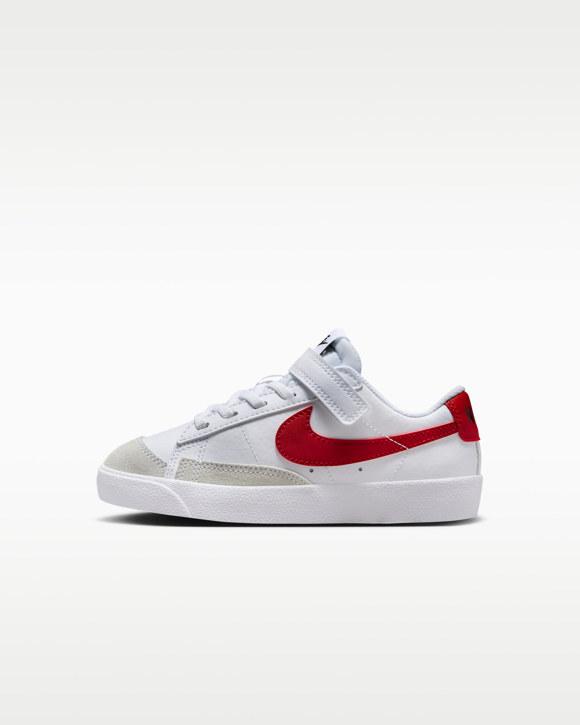 รองเท้าเด็กเล็ก Nike Blazer Low '77 - ขาว/ดำ/Gym Red