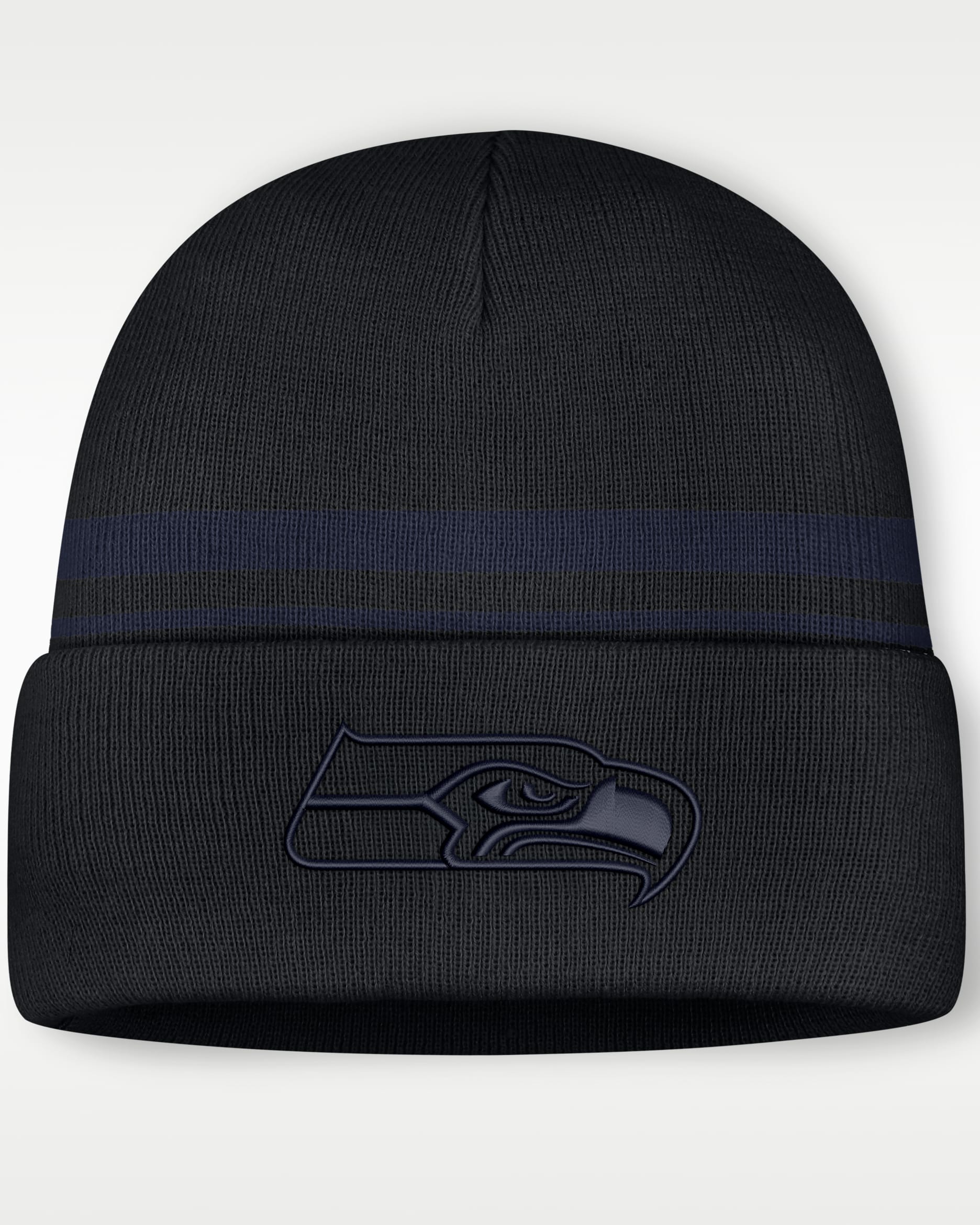 Seattle Seahawks Primetime Utility Men's Nike NFL Cuffed Beanie - Black