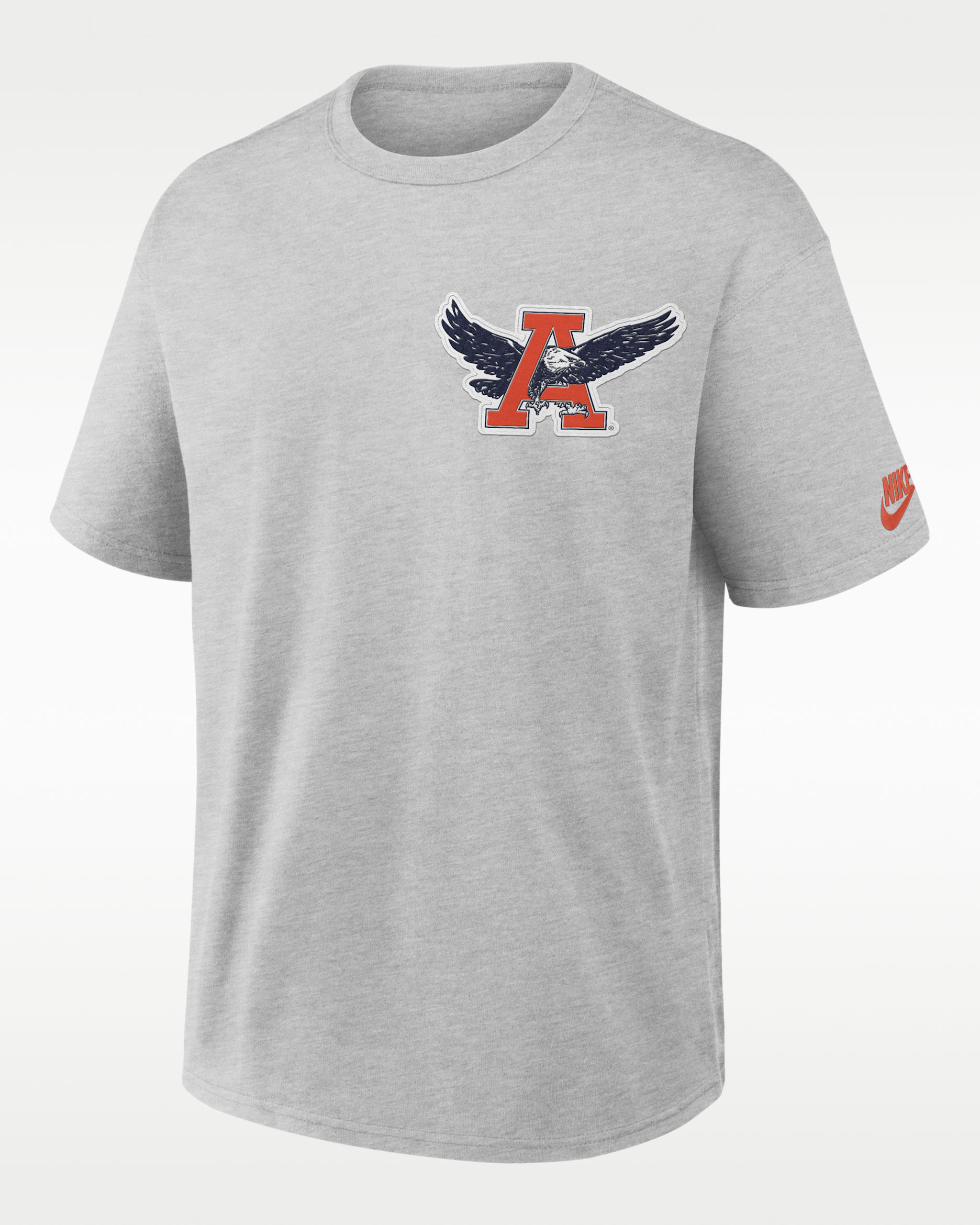 Auburn Legacy Max90 Men's Nike College T-Shirt - Grey Heather