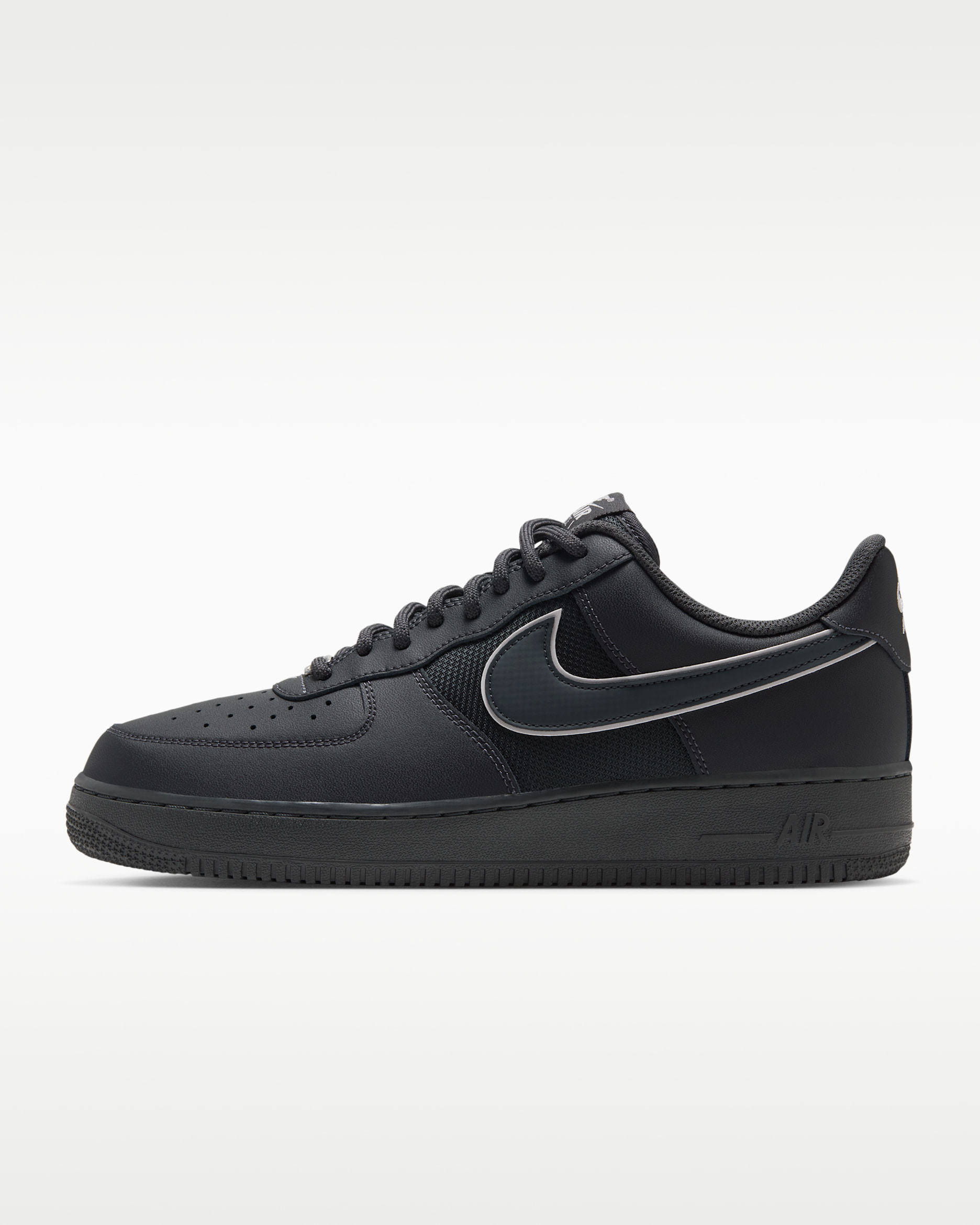 Buty męskie Nike Air Force 1 '07 LV8 - Anthracite/Anthracite/Summit White