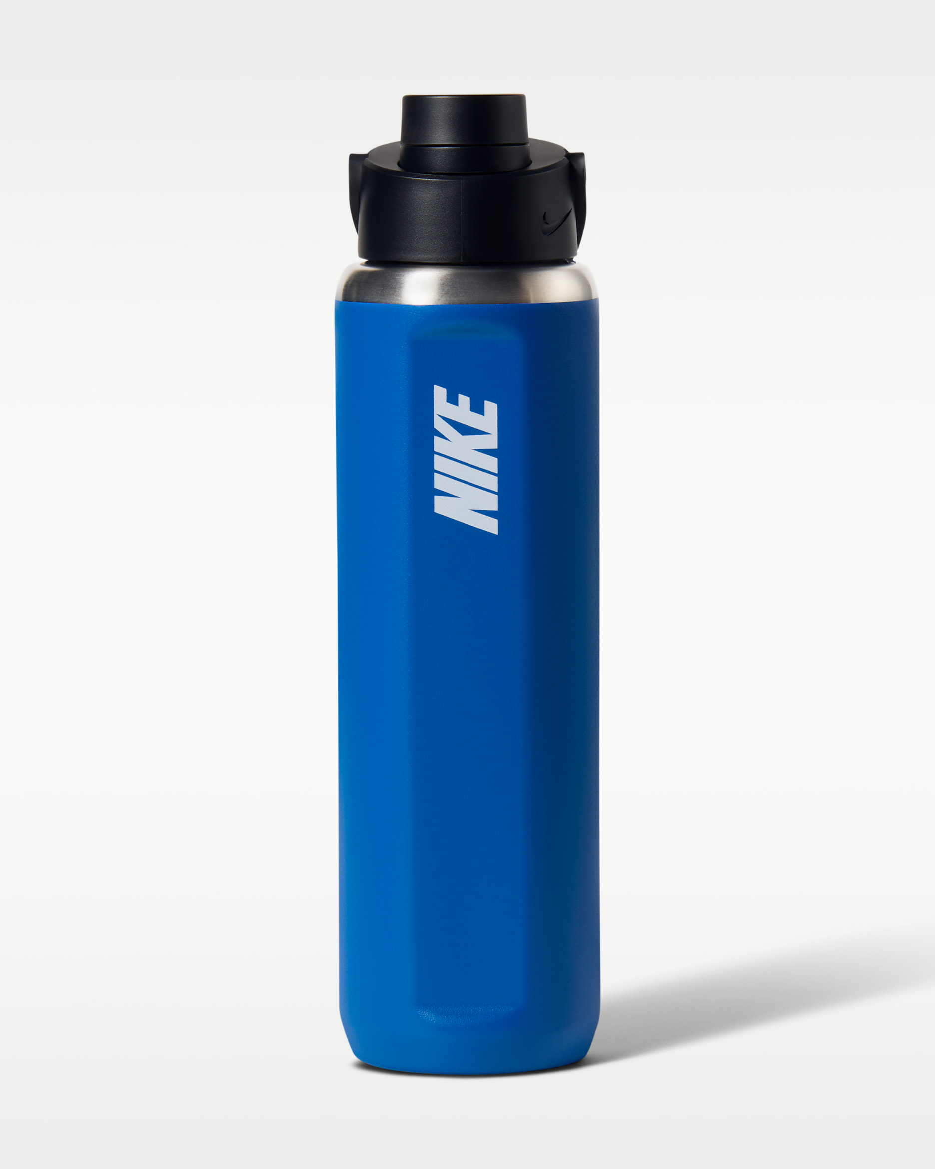 Nike Recharge Stainless Steel Chug Bottle (710ml approx.) - Blue Jay/Black/Total Orange