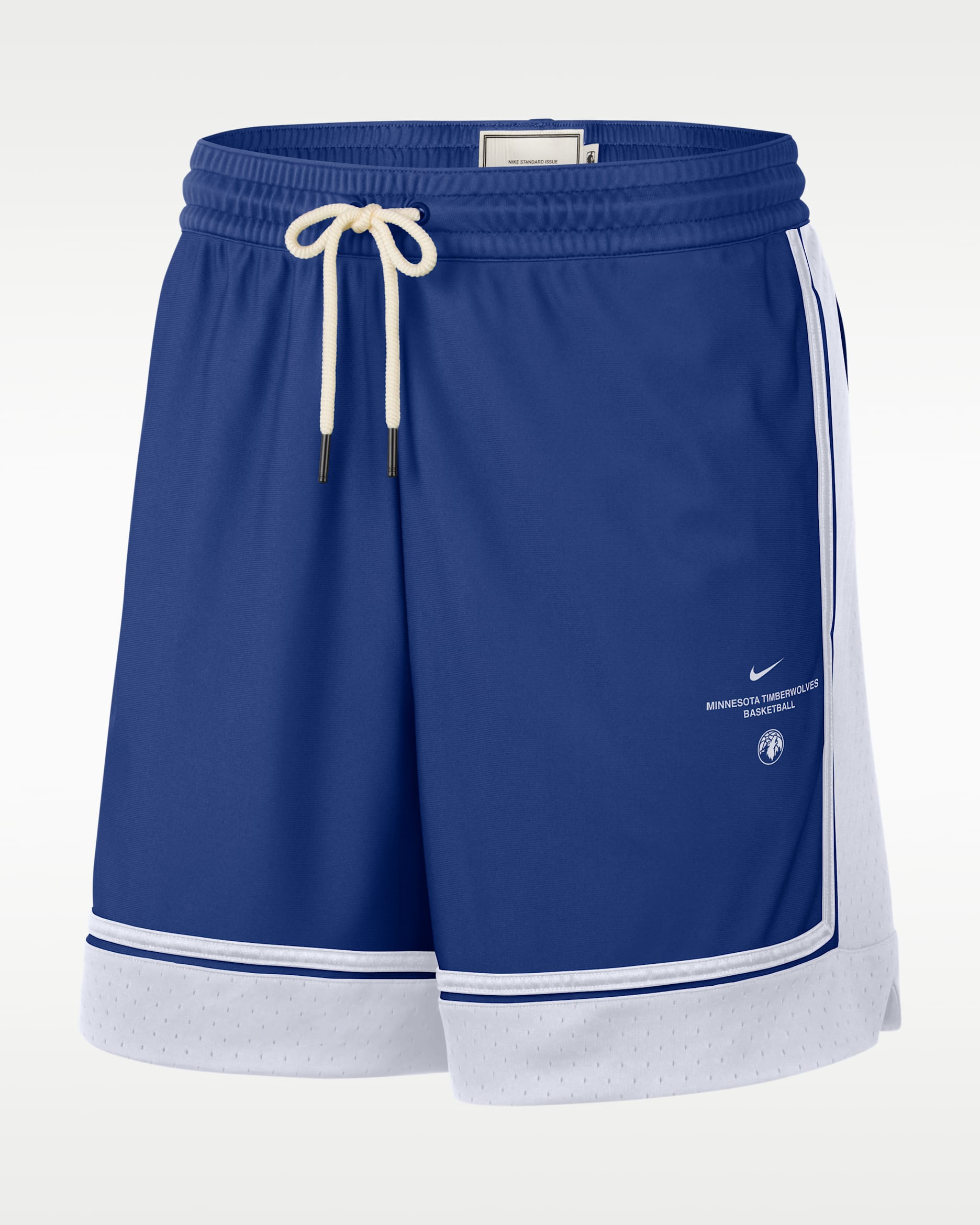 Minnesota Timberwolves Standard Issue Men's 6" Basketball Shorts - Rush Blue/White