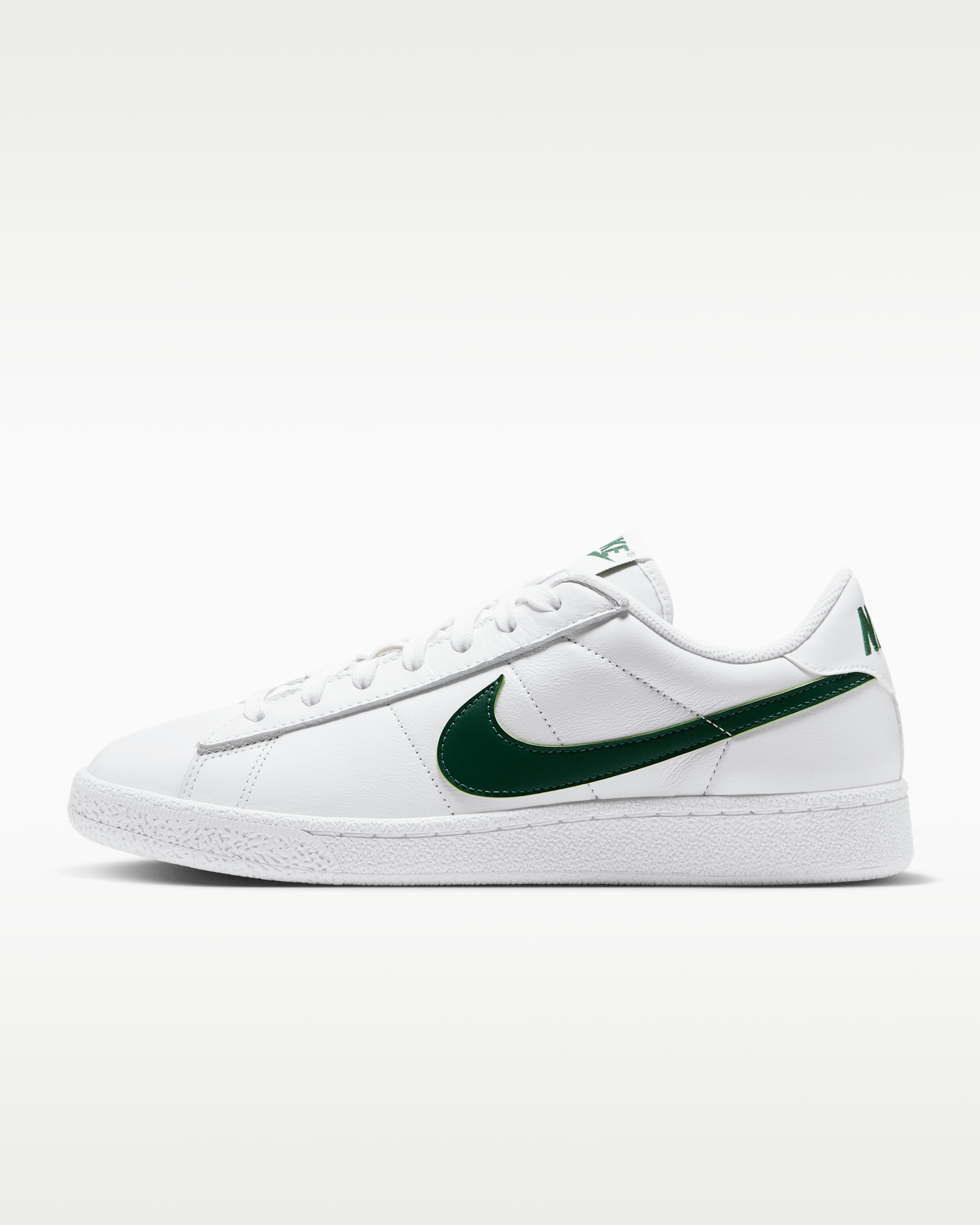 Chaussure Nike Tennis Classic pour femme - Blanc/Blanc/Gorge Green