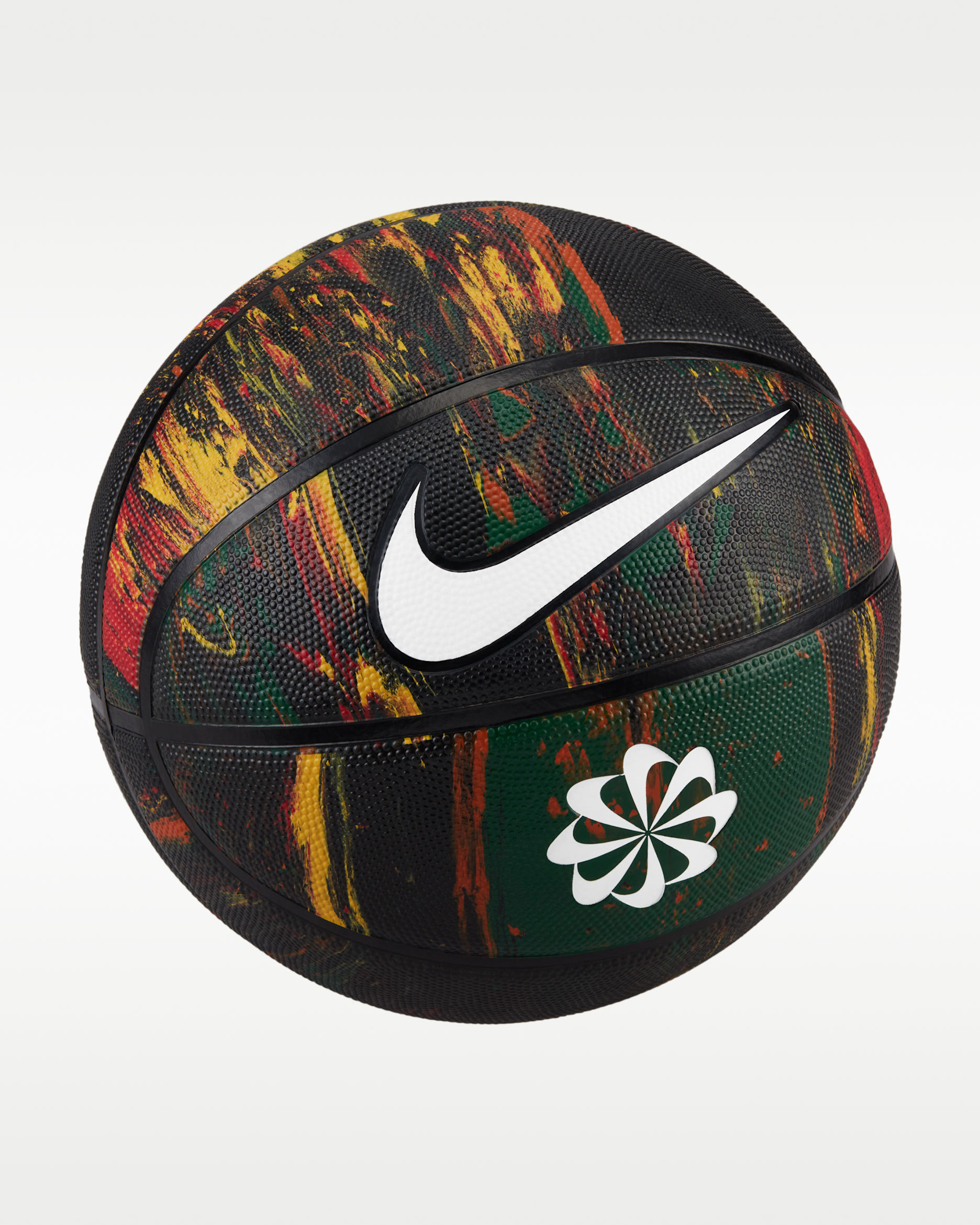 Nike Everyday Playground Next Nature 8P Basketbal (zonder lucht) - Meerkleurig/Zwart/Zwart/Wit