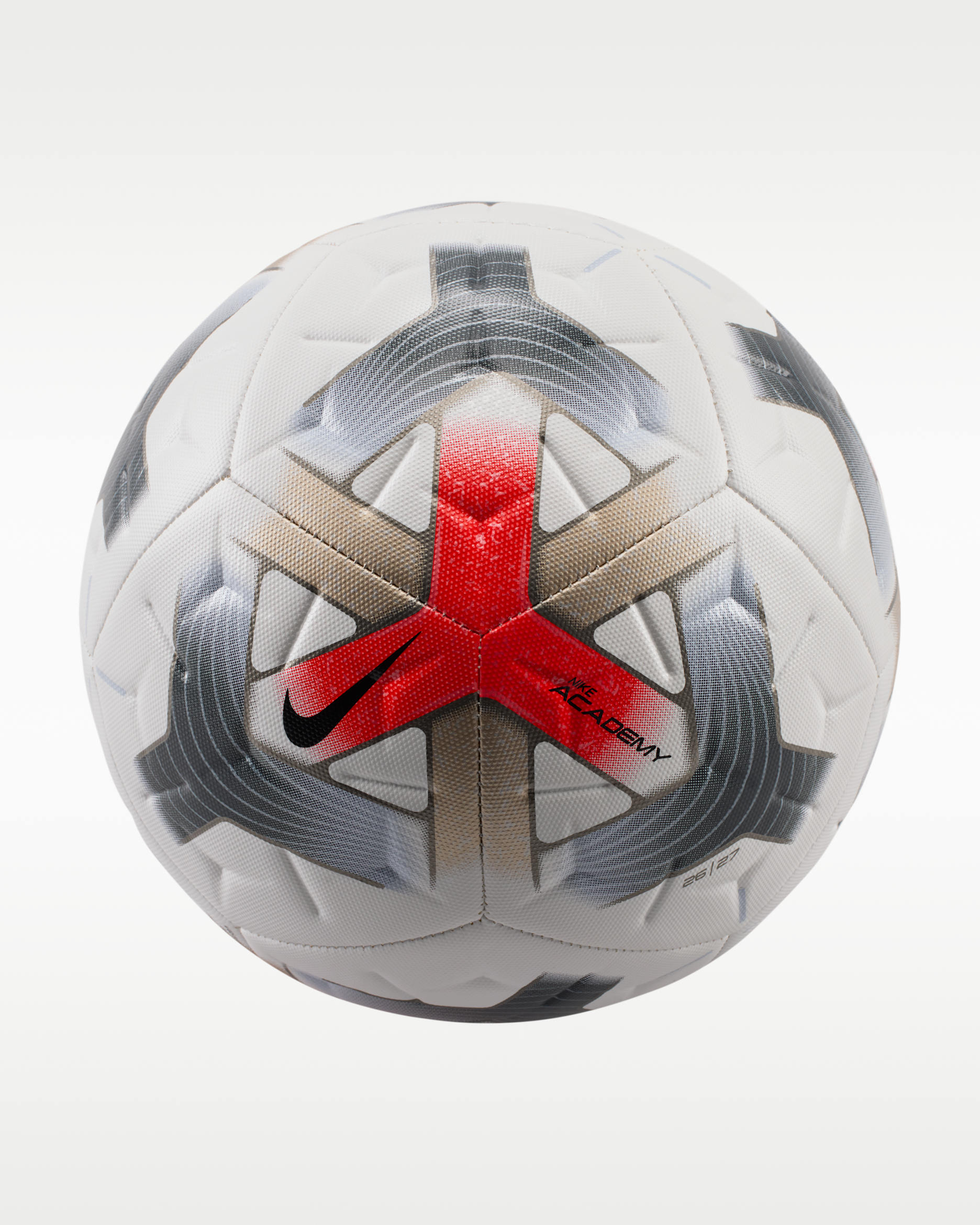 Balón de futbol Nike Academy - Blanco/Carmesí brillante/Antracita/Negro