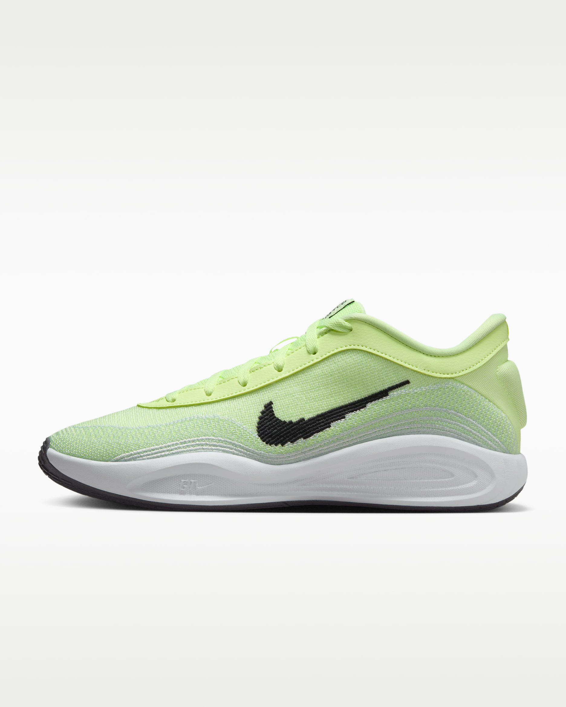 G.T. Hustle Academy EP Basketball Shoes - Barely Volt/Pure Platinum/Black