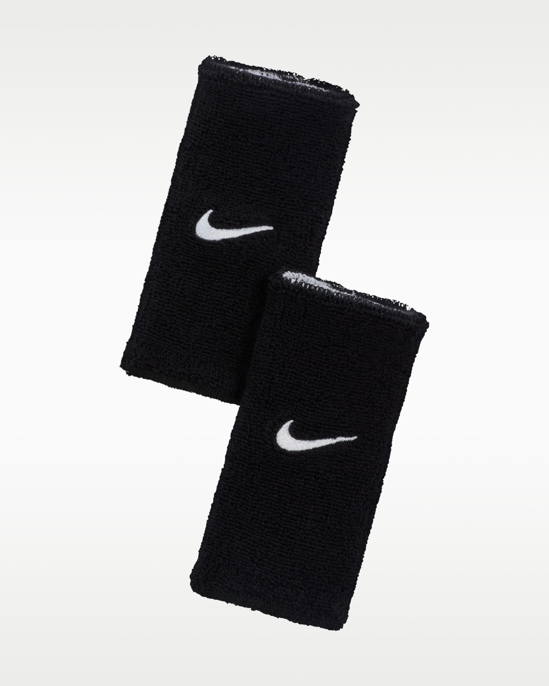 Muñequeras reversibles (paquete de 2) Nike Swoosh Classic - Negro/Blanco/Negro