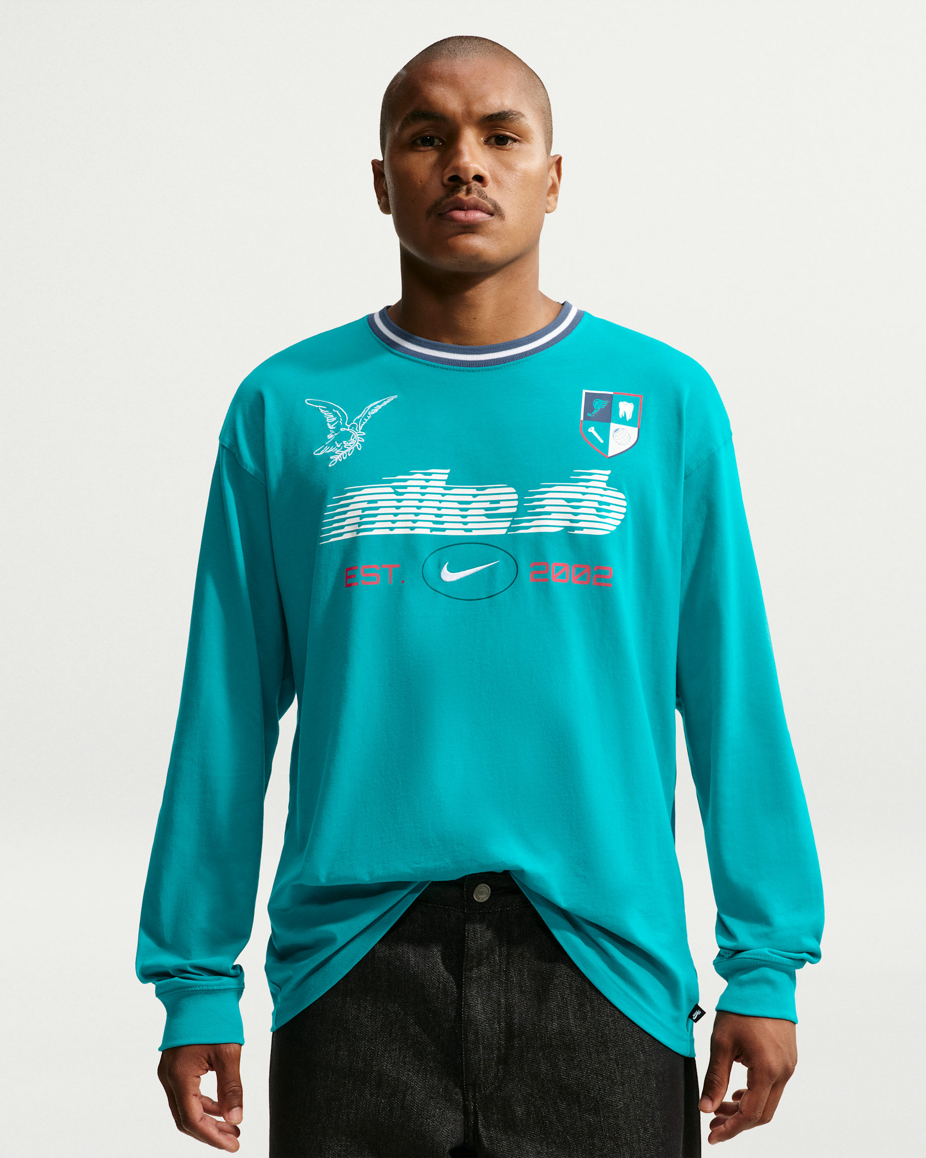 Nike SB Long-Sleeve Skate T-Shirt - Energy