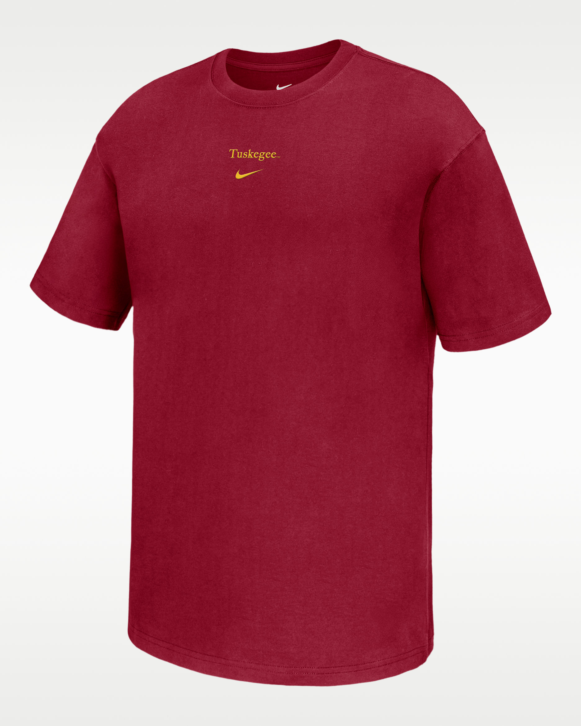 Nike College (Tuskegee University) Men's Short-Sleeve T-Shirt - Team Crimson