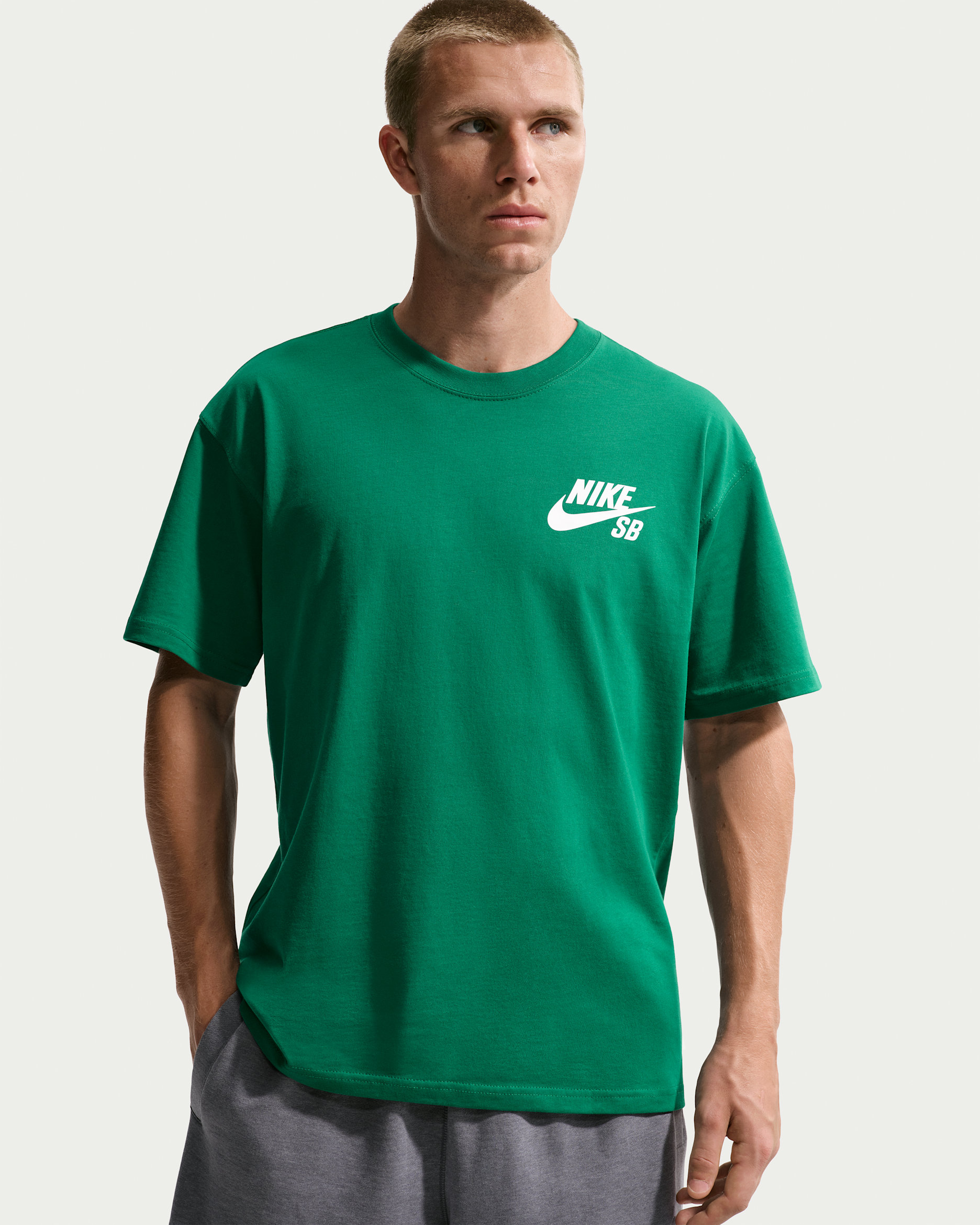 Nike SB Logo skate-T-skjorte - Malachite