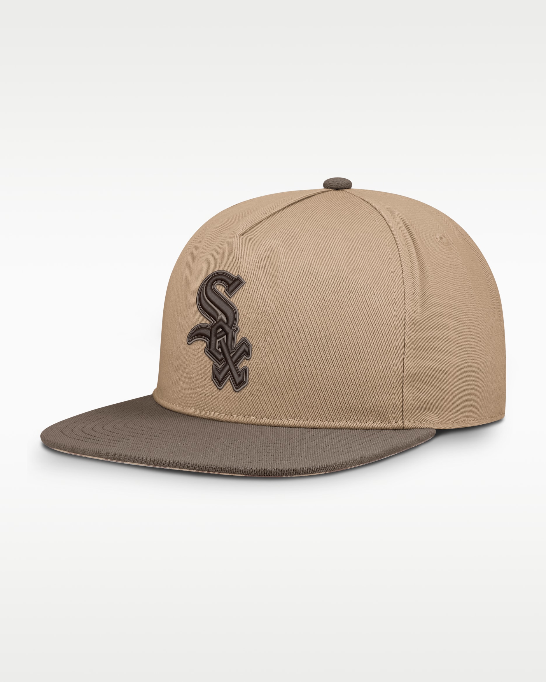 Gorra Nike de la MLB ajustable para hombre Chicago White Sox Statement - Cáñamo/Marrón visón