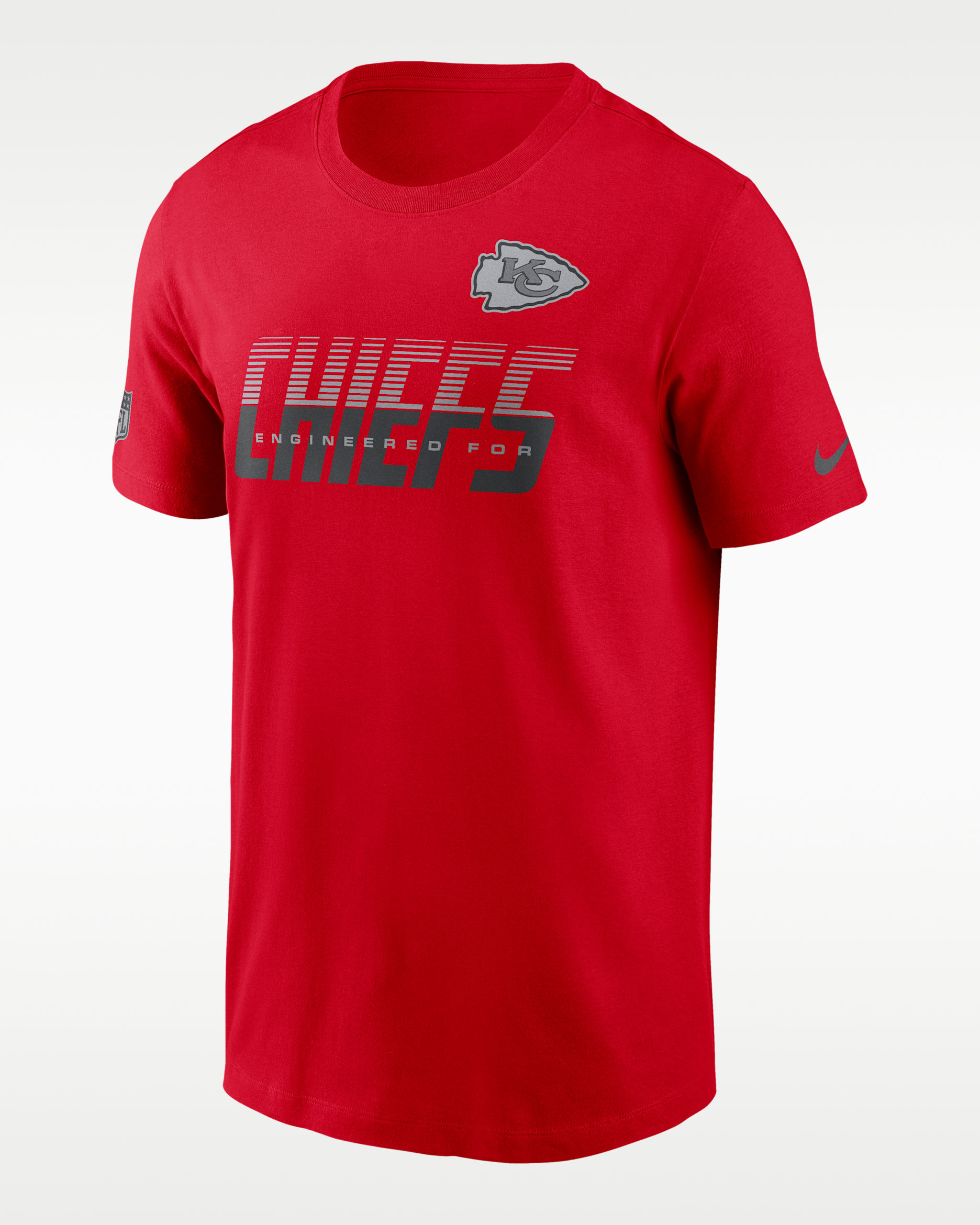 Kansas City Chiefs Sideline Team Issue Men's Nike Dri-FIT NFL T-Shirt - Red