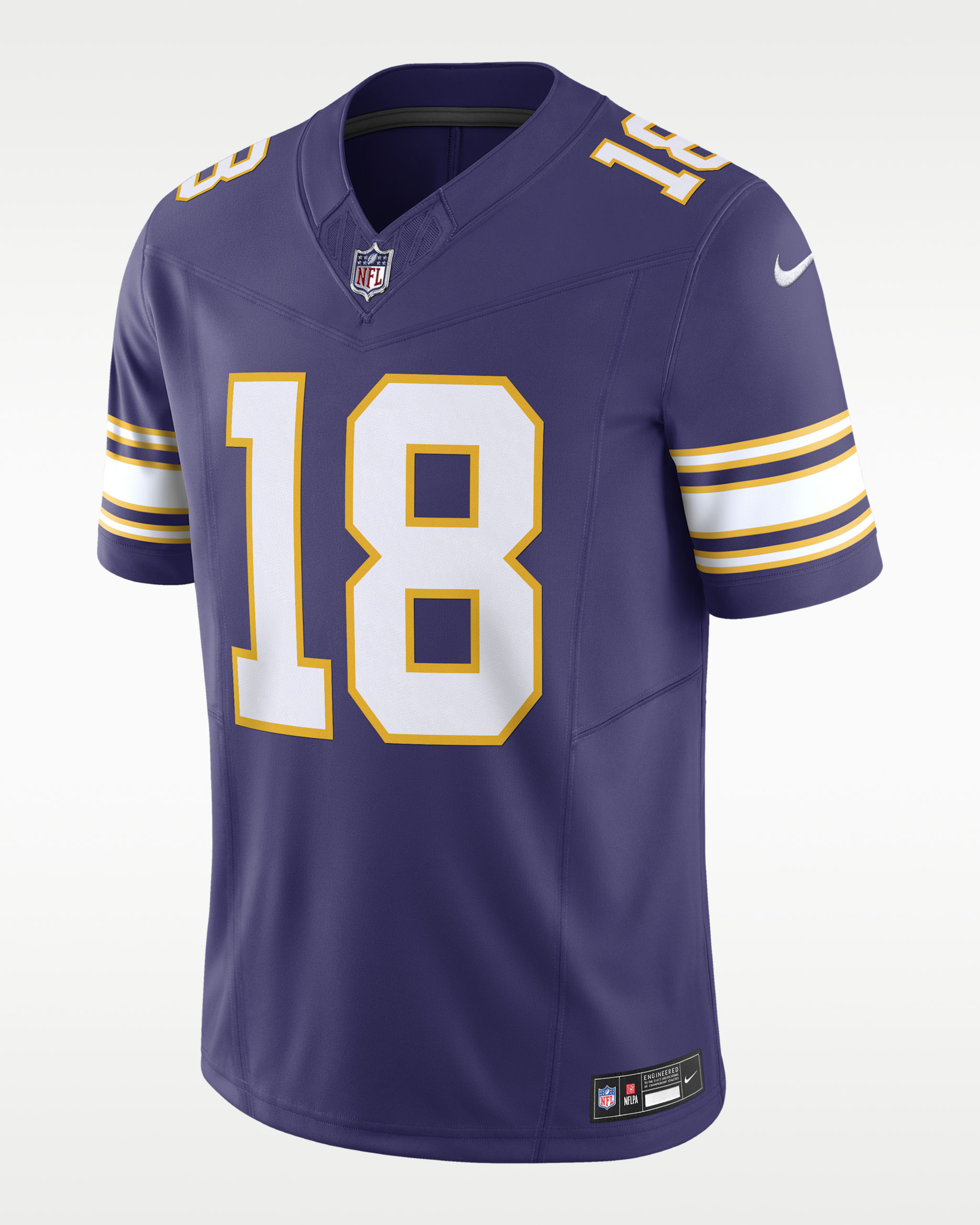 Justin Jefferson Minnesota Vikings Men's Nike Dri-FIT NFL Limited Football Jersey - Purple