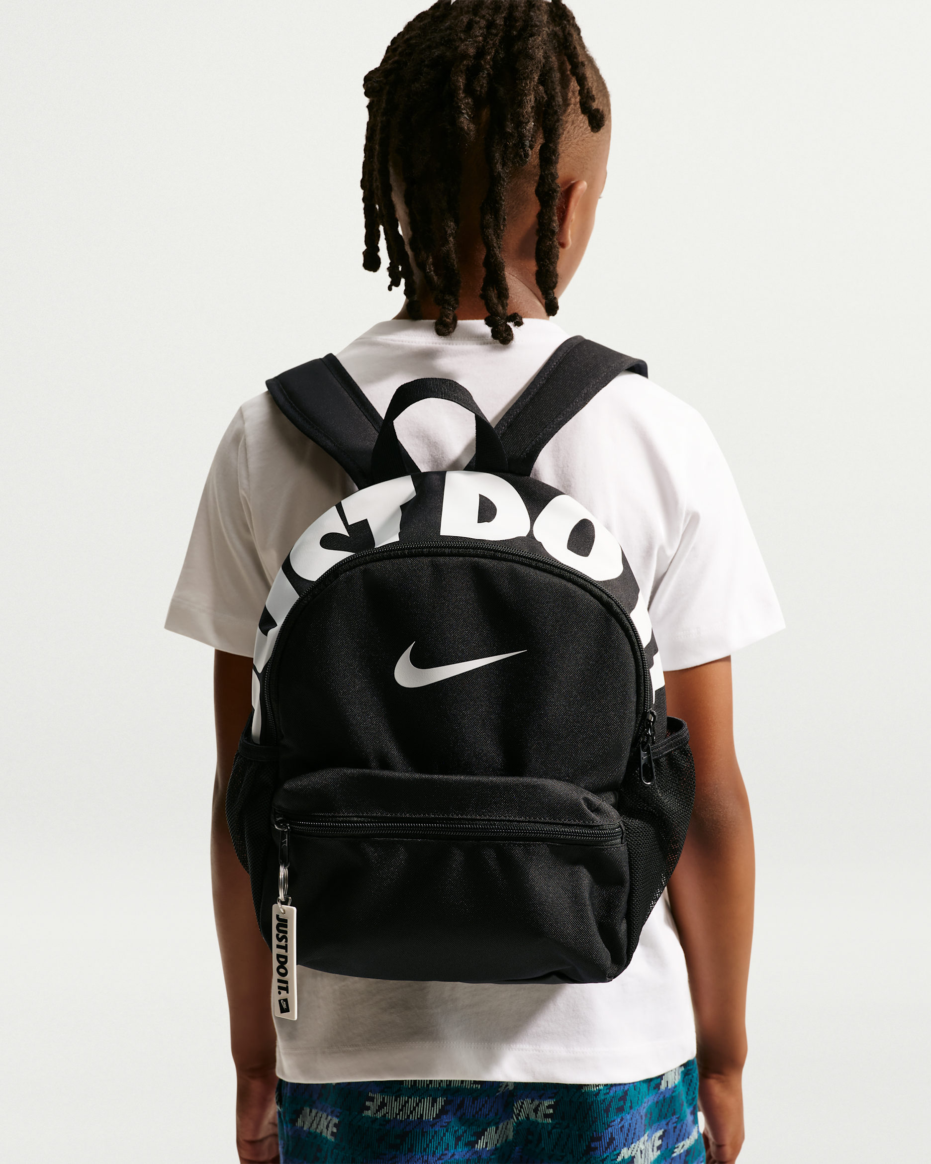 Nike JDI Backpack 2.0 Kids' Mini Backpack (11L) - Black/Black/White