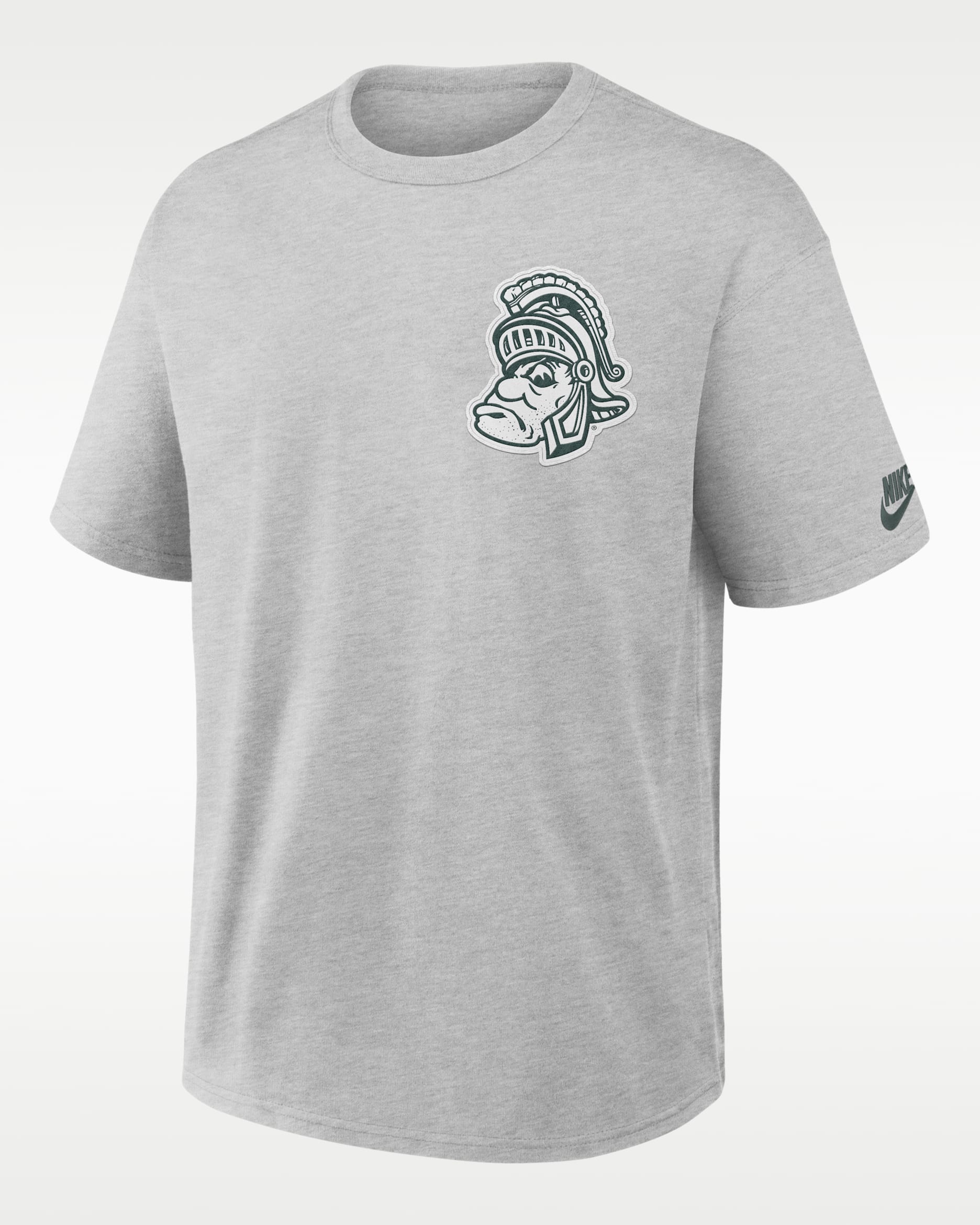 Michigan State Legacy Max90 Men's Nike College T-Shirt - Grey Heather