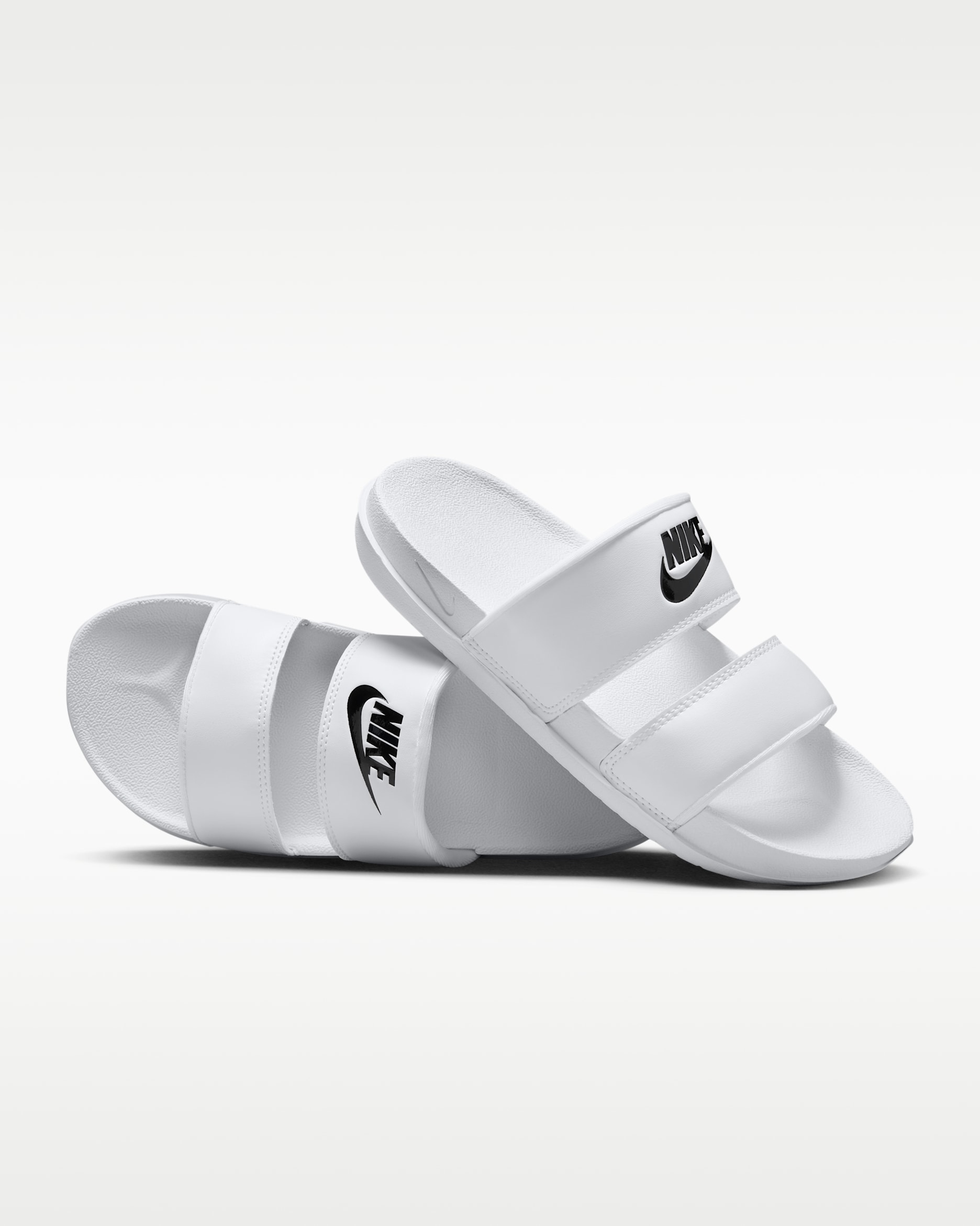 Nike Offcourt Duo Women's Slides - White/White/Black