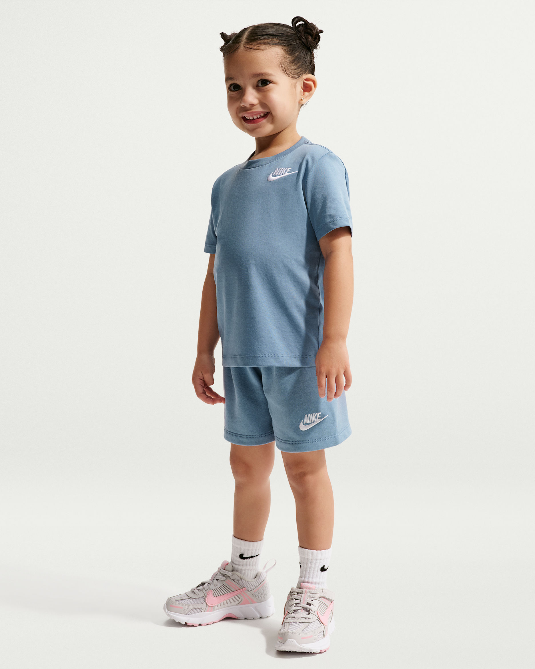 Nike Club Toddler 2-Piece Knit Shorts Set - Work Blue