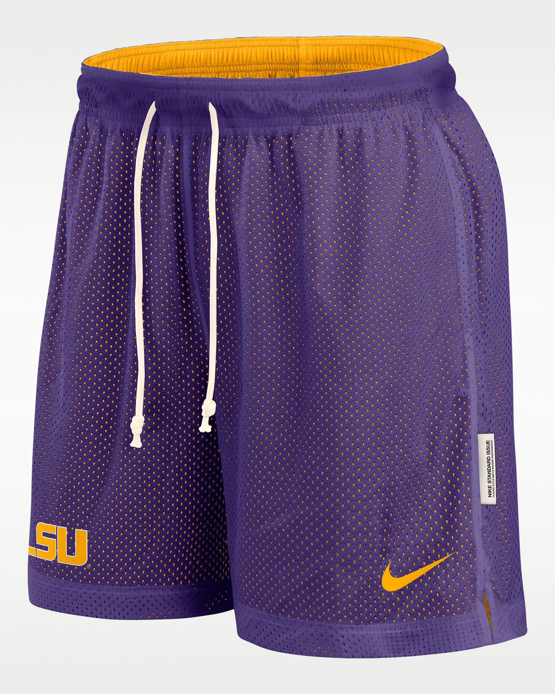 LSU Reversible Men's Nike Dri-FIT College Shorts - Purple